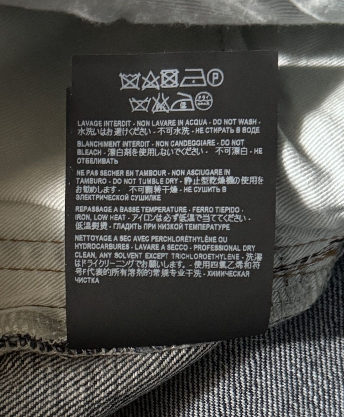 Saint Laurent Paris Saint Laurent D02 Destroyed Denim Size US 30 / EU 46 - 6 Thumbnail