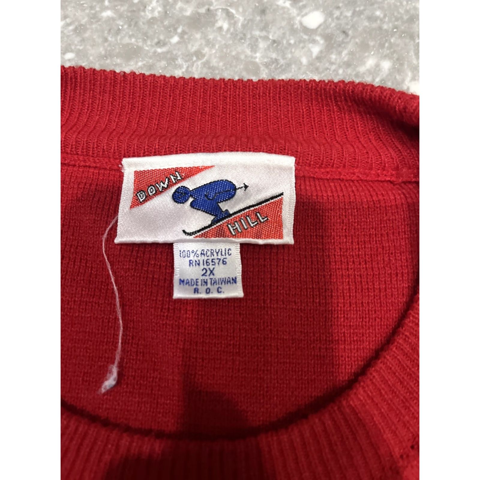 J Brand Vintage Down Hill Brand Long Sleeve Crew Neck 2XL Acrylic Sweater User: Vintage Down Hill Brand Long Sleeve Crew Neck 2XL Acrylic Sweater Size US XXL / EU 58 / 5 - 2 Thumbnail
