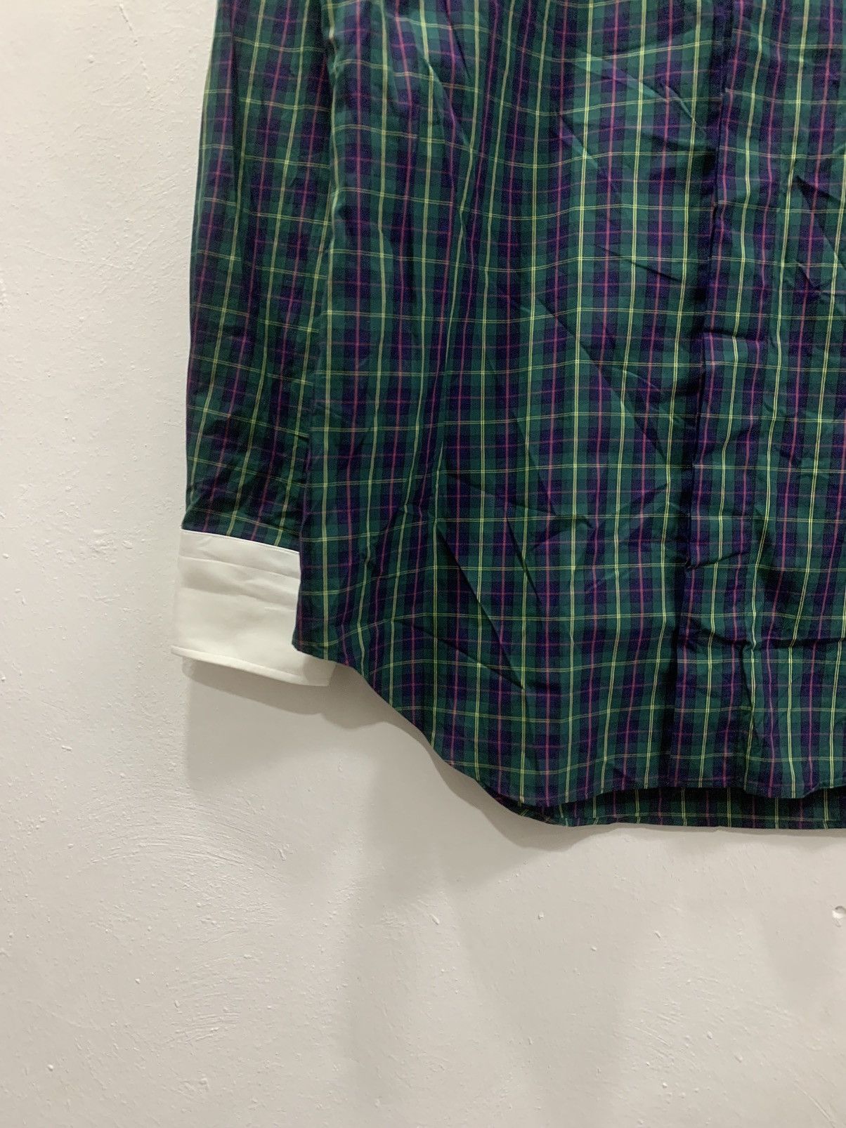 Kamakura KAMAKURA 225 LIBERTY CHECK PATTERNED - WING COLLAR L/S SHIRT Size US M / EU 48-50 / 2 - 4 Thumbnail