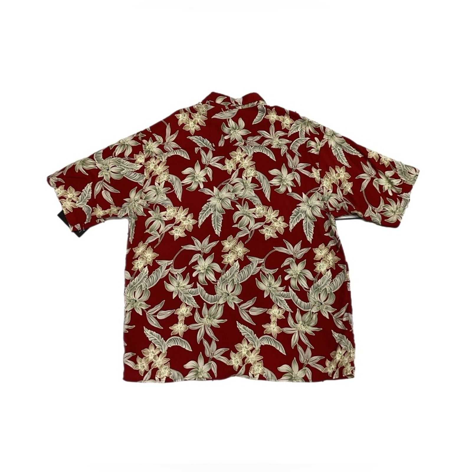 Consensus Sportswear Consensus Sportswear Men’s Red Hawaiian Button Up Shirt Size US XL / EU 56 / 4 - 2 Thumbnail