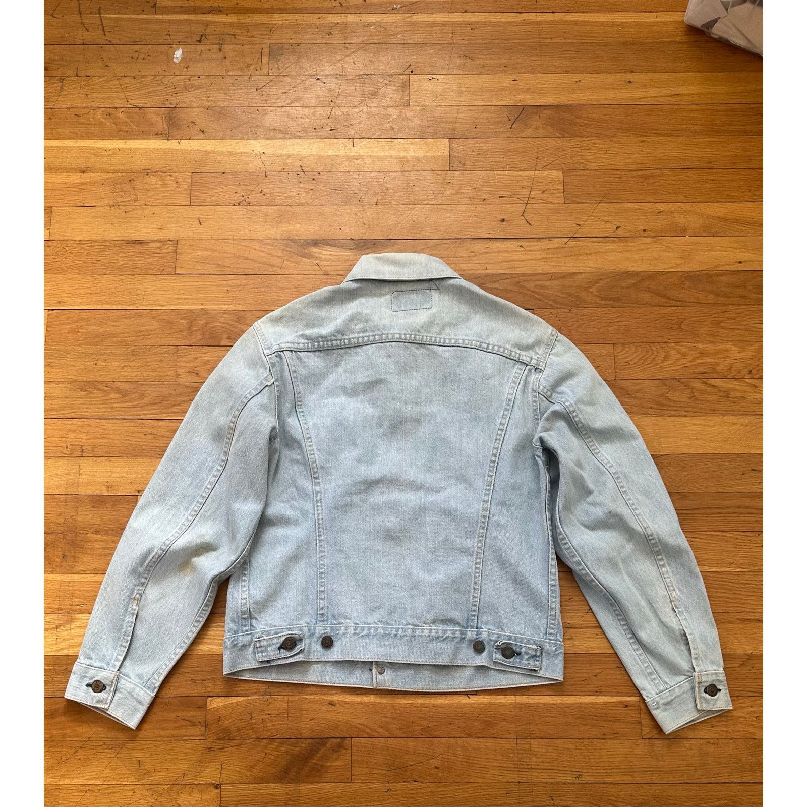 Levi's × Levi's Vintage Clothing Vintage Levi’s 3 Light Wash Denim Jacket S Made USA 1980 Size US S / EU 44-46 / 1 - 6 Thumbnail
