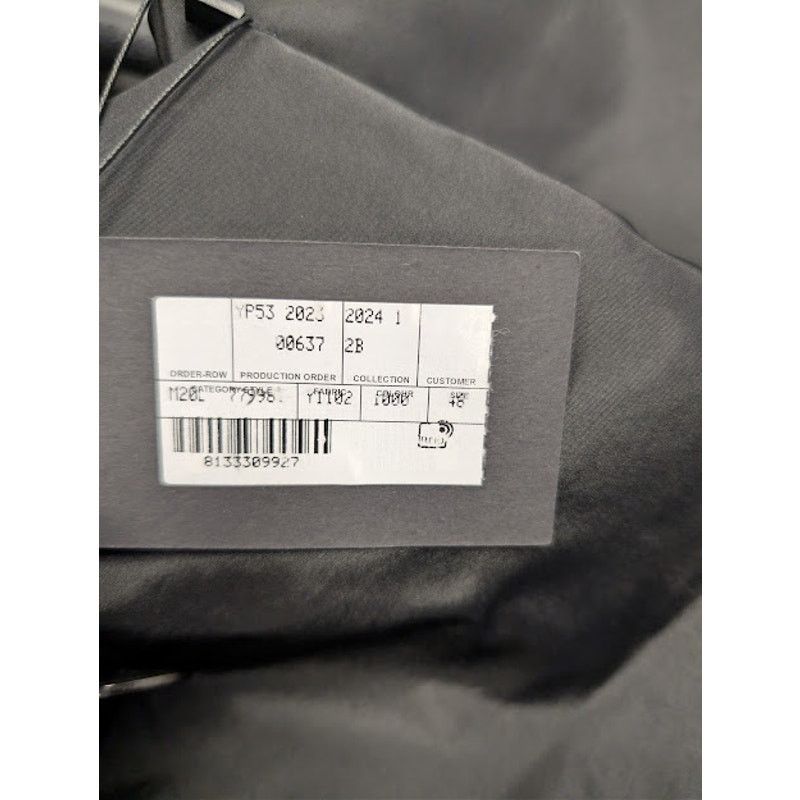 Saint Laurent Paris o1rshd1 Double-Breasted 6-Button Taffeta Coat in Black Size US M / EU 48-50 / 2 - 20 Thumbnail
