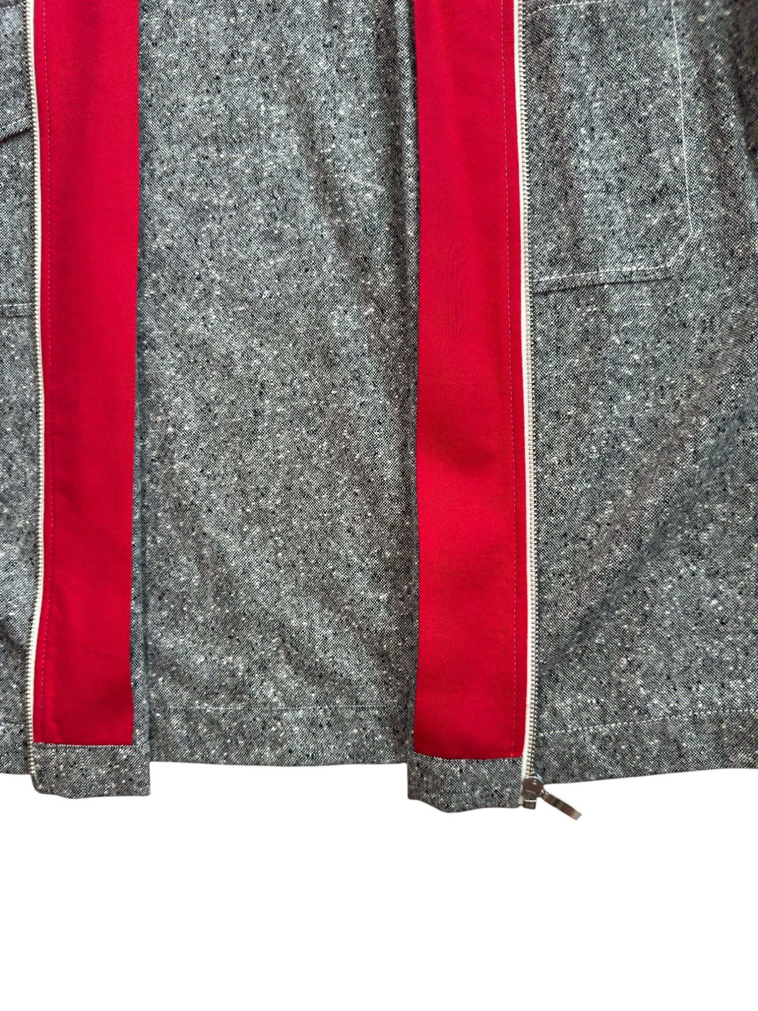 Wales Bonner Grey Charlie Zipped Jacket Size US L / EU 52-54 / 3 - 4 Thumbnail
