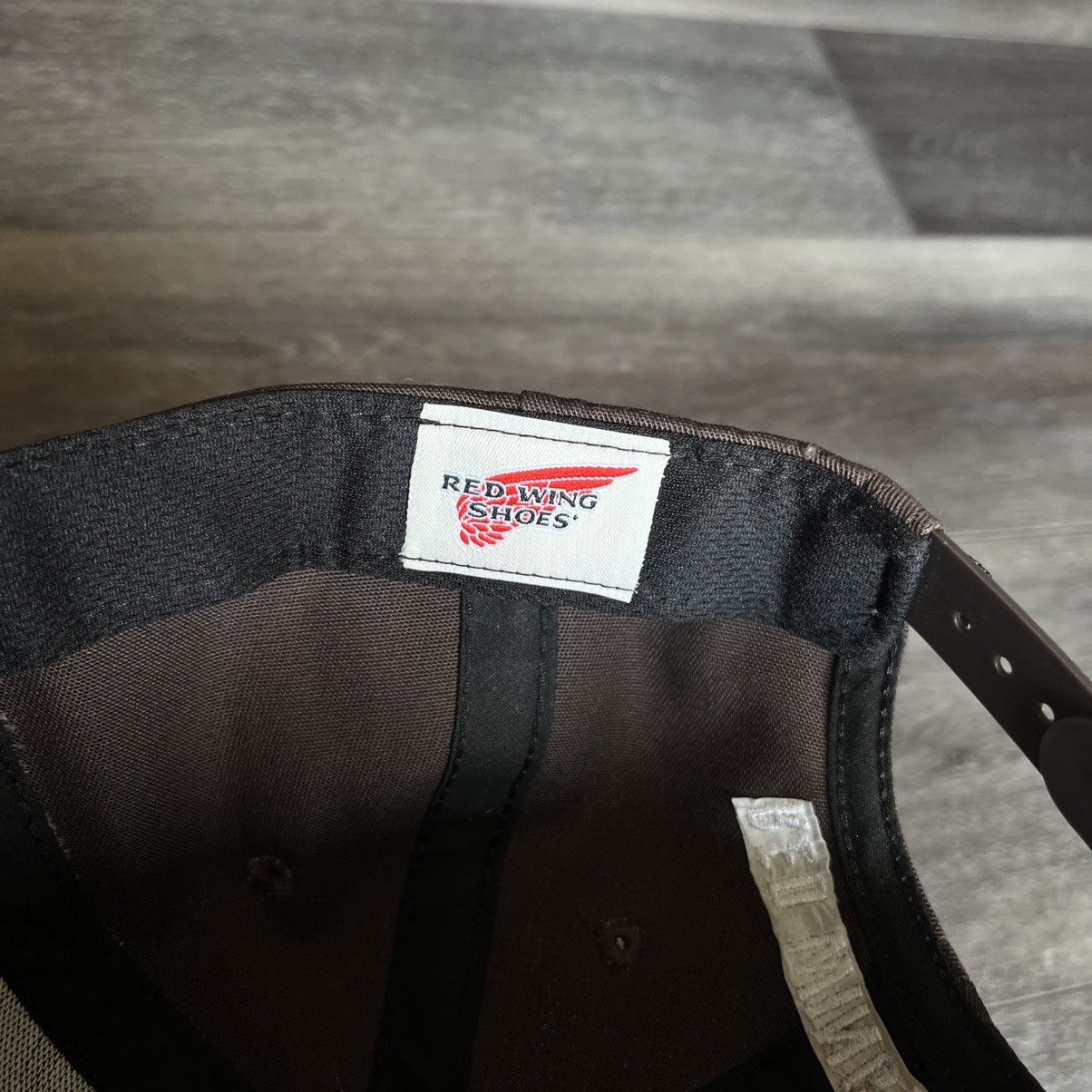 Red Wing Red Wing Shoes Leather Patch Logo Snapback Baseball Cap Hat Size ONE SIZE - 6 Thumbnail