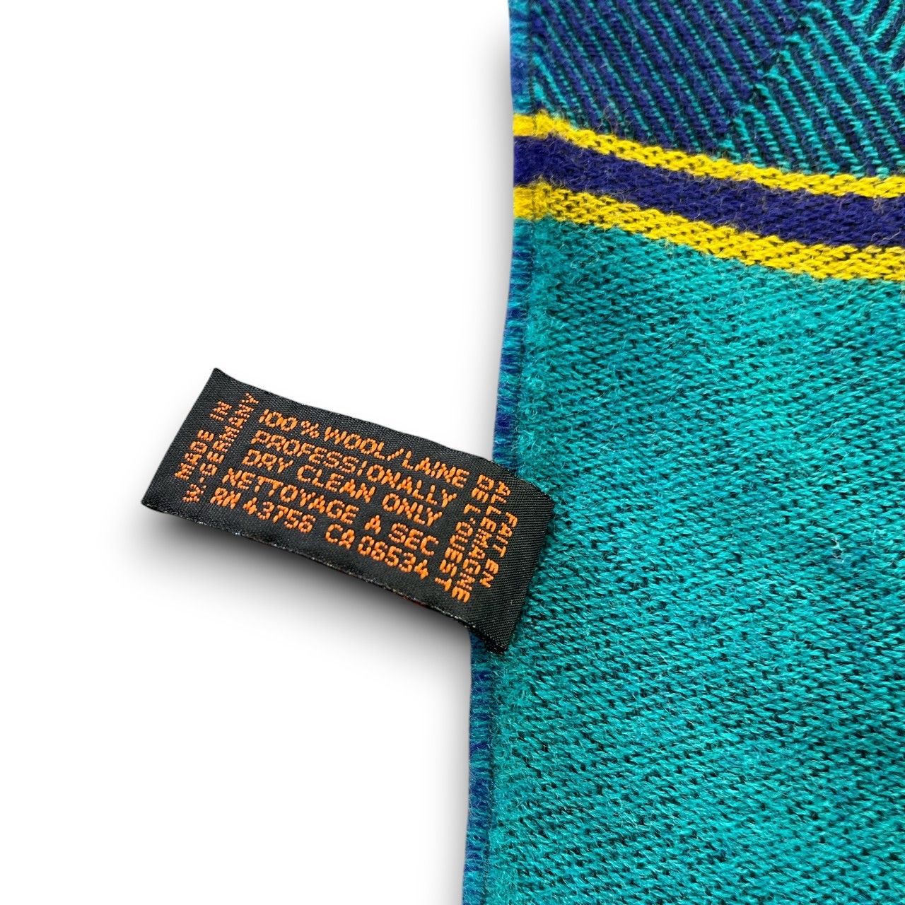 Vintage Yves Saint Laurent Scarf / Muffler / Neckwear T727 Size ONE SIZE - 6 Thumbnail