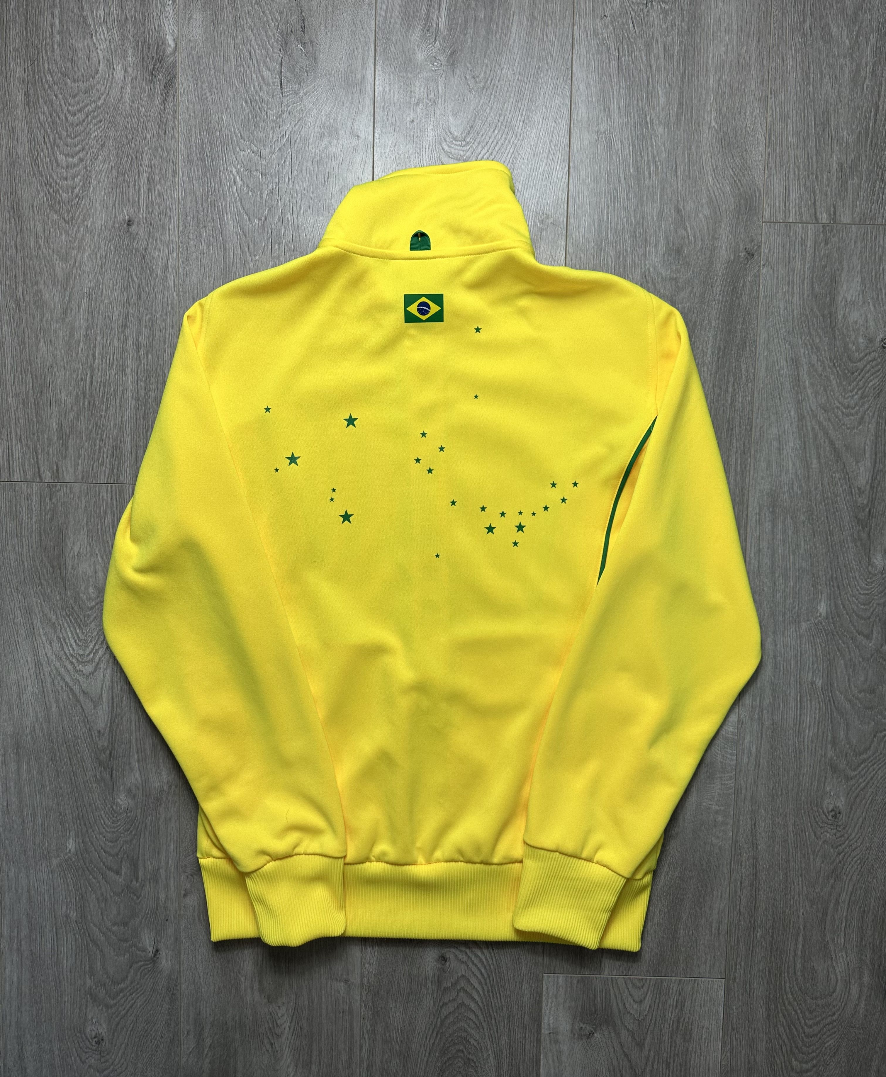 Adidas Adidas Brazil National Team 2010 World Cup Warm Up Jacket Size US L / EU 52-54 / 3 - 2 Thumbnail