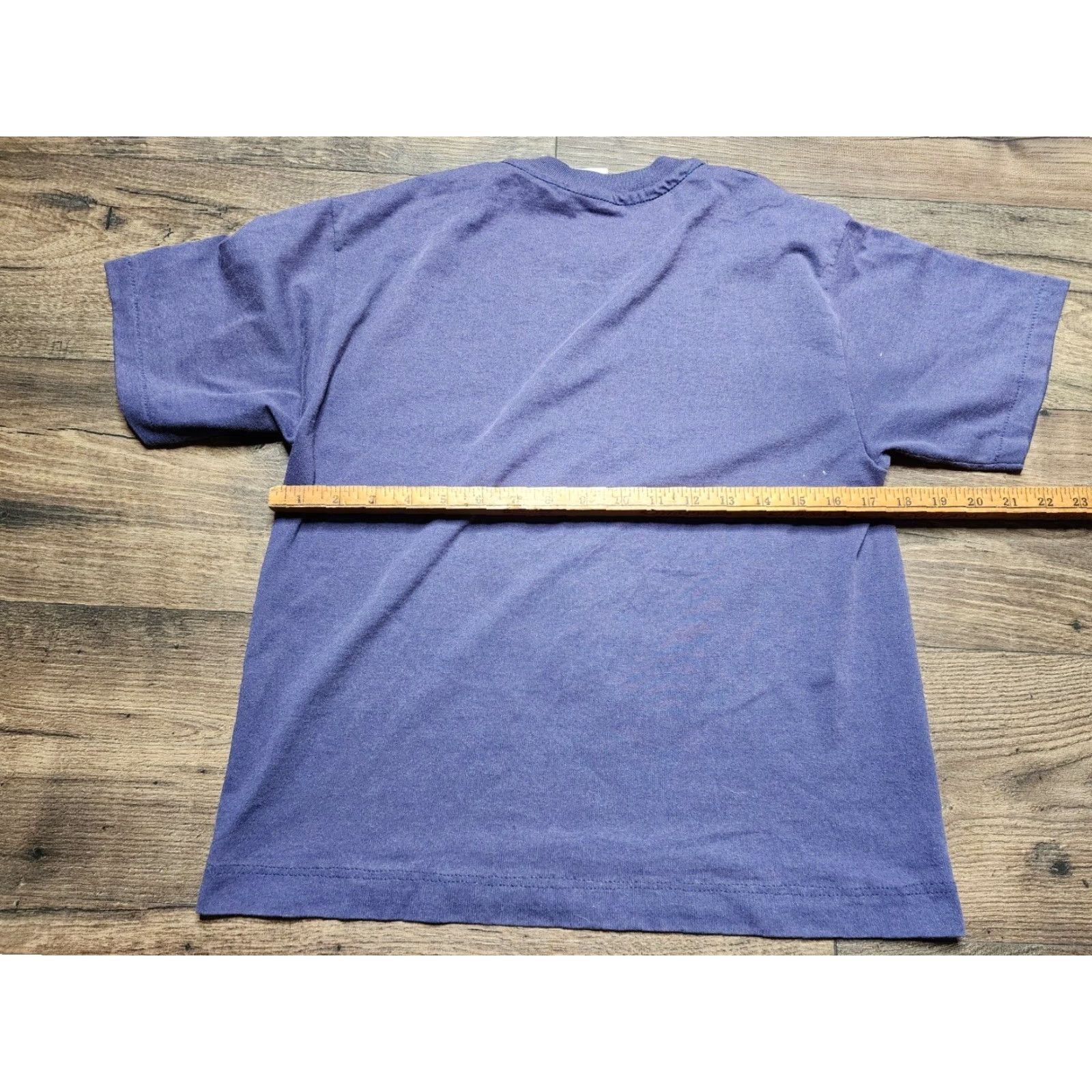 Hanes VINTAGE Hanes 90s Blue Boat T-Shirt Mens Medium Single Stitch Sailing USA Size US M / EU 48-50 / 2 - 2 Thumbnail