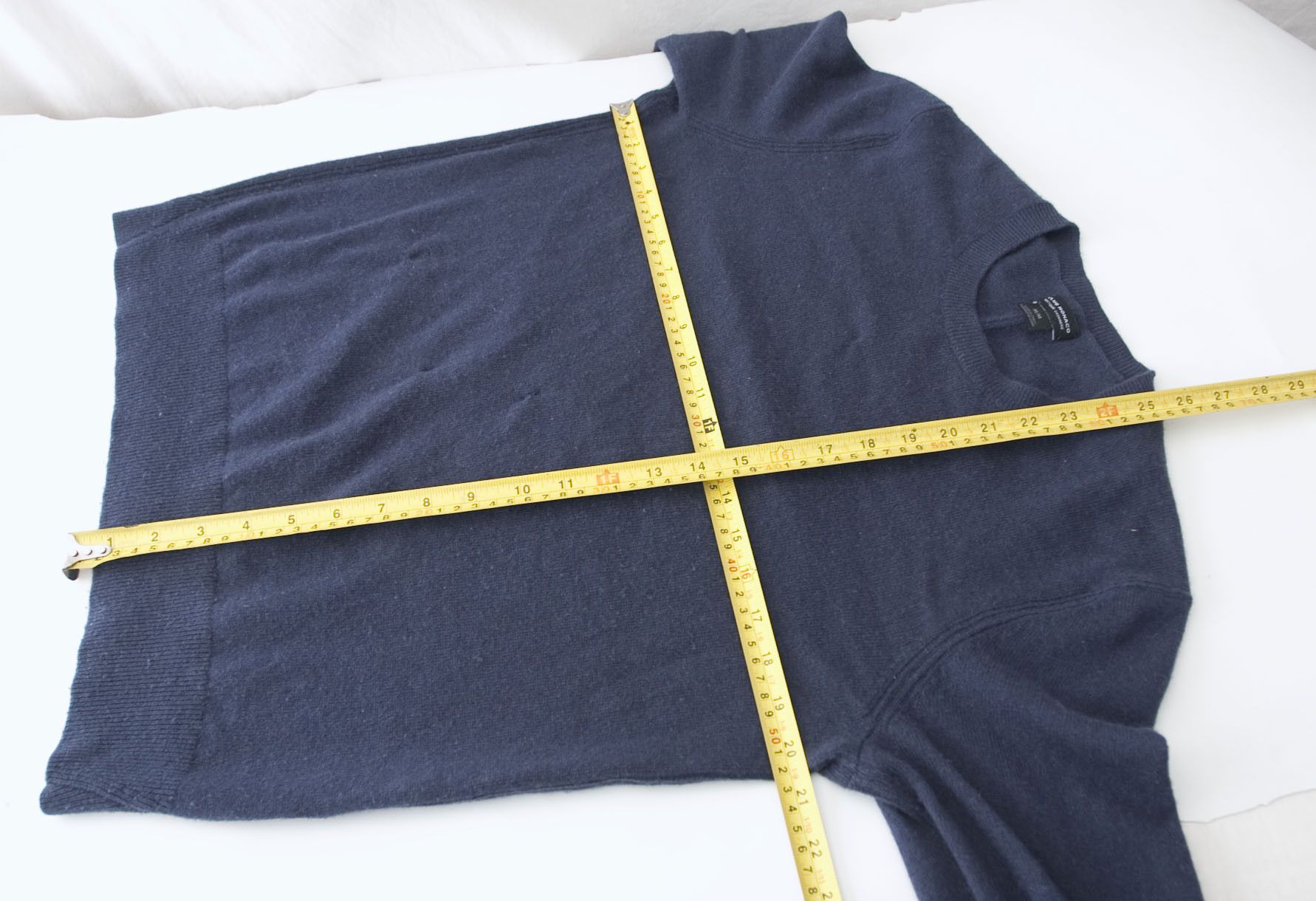 Club Monaco Club Monaco Sweater 100% Cashmere Recycled Size M Dark Blue Size US M / EU 48-50 / 2 - 6 Thumbnail