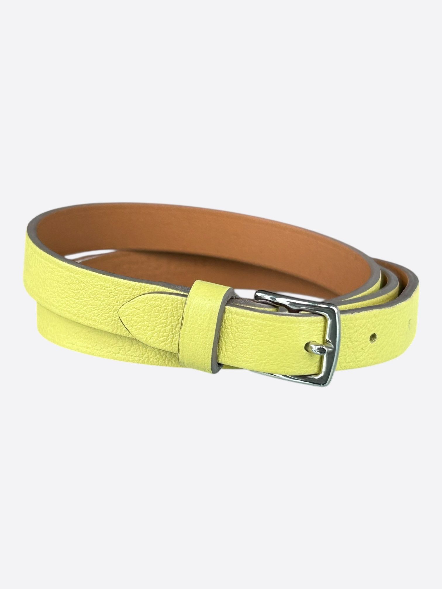Hermes Swift Palladium Hardware Etriviere Double Tour Bracelet Size ONE SIZE - 1 Thumbnail