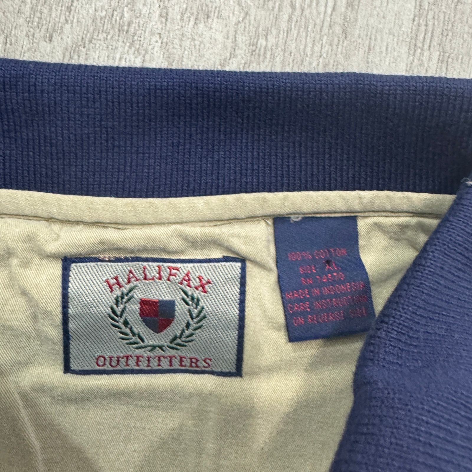Vintage Vintage Halifax Outfitters Pool Billiards Polo Shirt XL 90s Size US XL / EU 56 / 4 - 4 Thumbnail