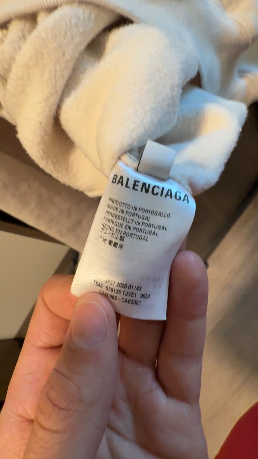 Balenciaga Balenciaga Logo Hoodie Size US L / EU 52-54 / 3 - 6 Thumbnail