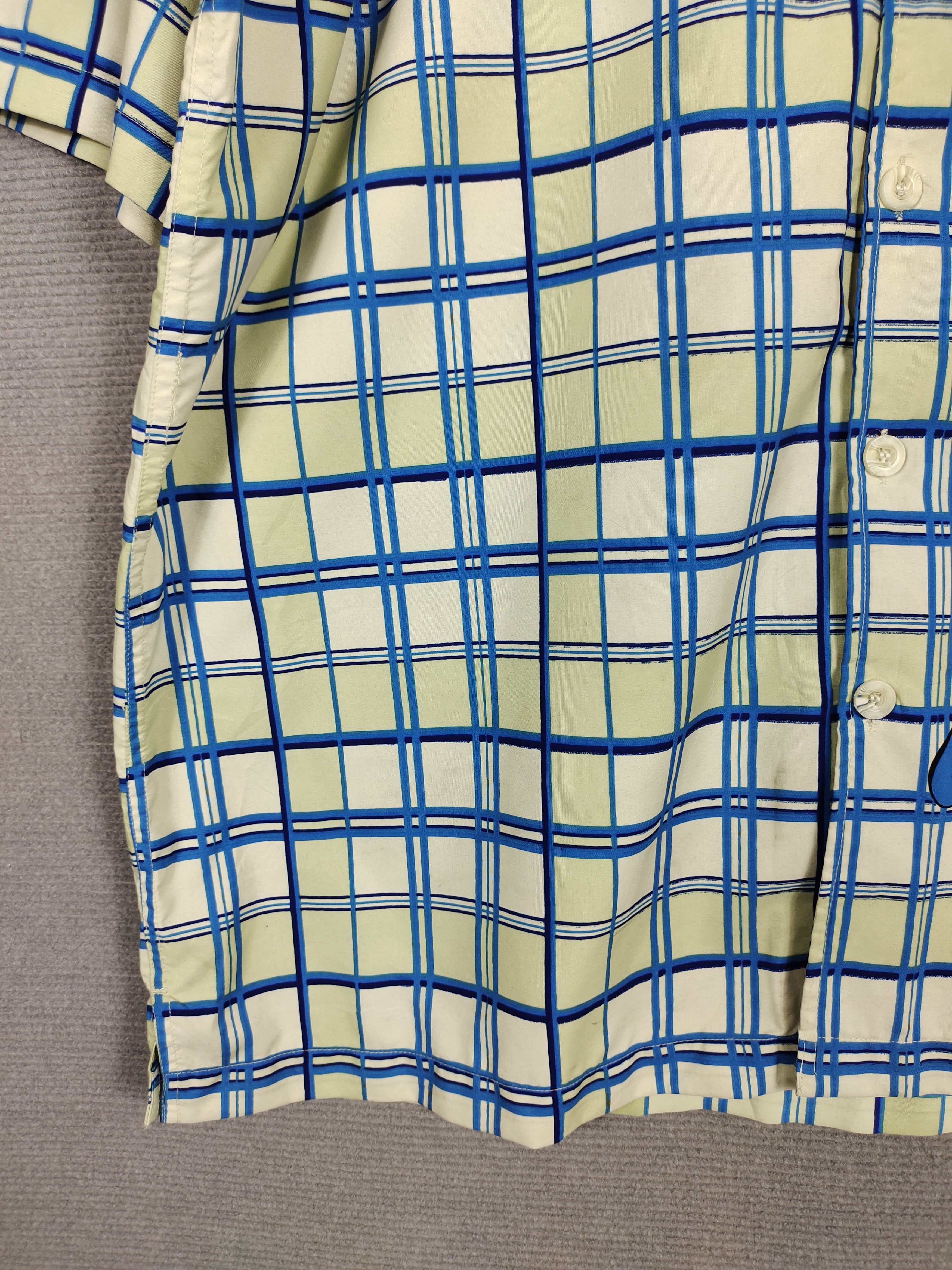 Vintage Vintage Y2k Hip Hop Graviti Baggy Checkered Shirt Jnco Size US XXL / EU 58 / 5 - 5 Thumbnail
