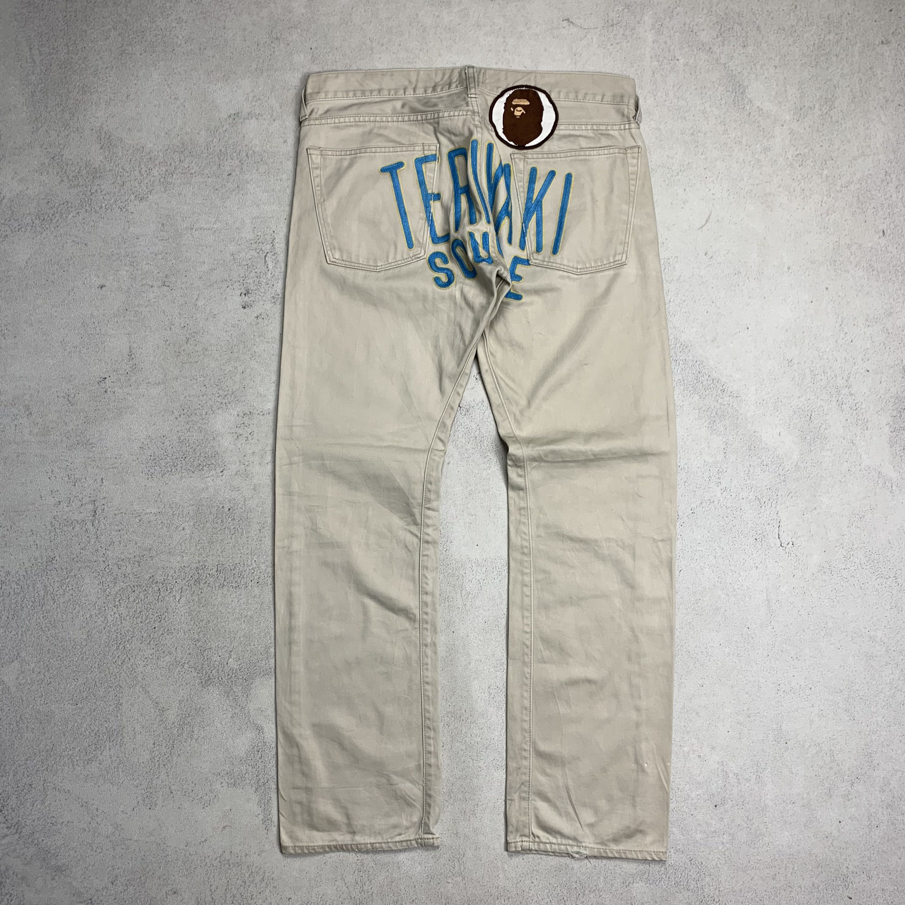 Bape Vintage Bathing Ape Teriyaki Source Pants Size US 34 / EU 50 - 1 Thumbnail