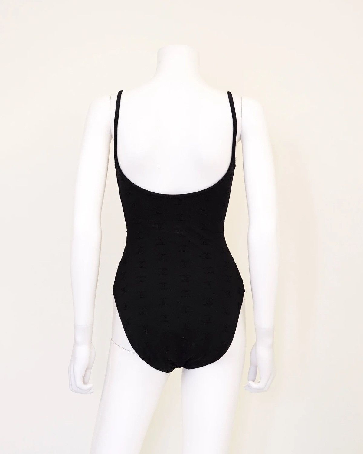 Chanel Chanel Black CC Logo One-Piece Size M / US 6-8 / IT 42-44 - 5 Thumbnail