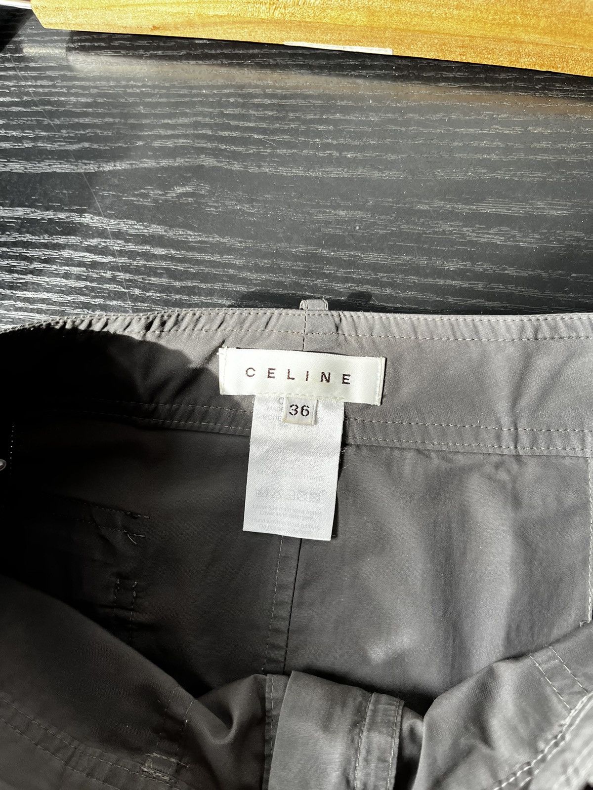 Celine × Designer Celine zip skirt Size 25" / US 0 / IT 36 - 12 Thumbnail
