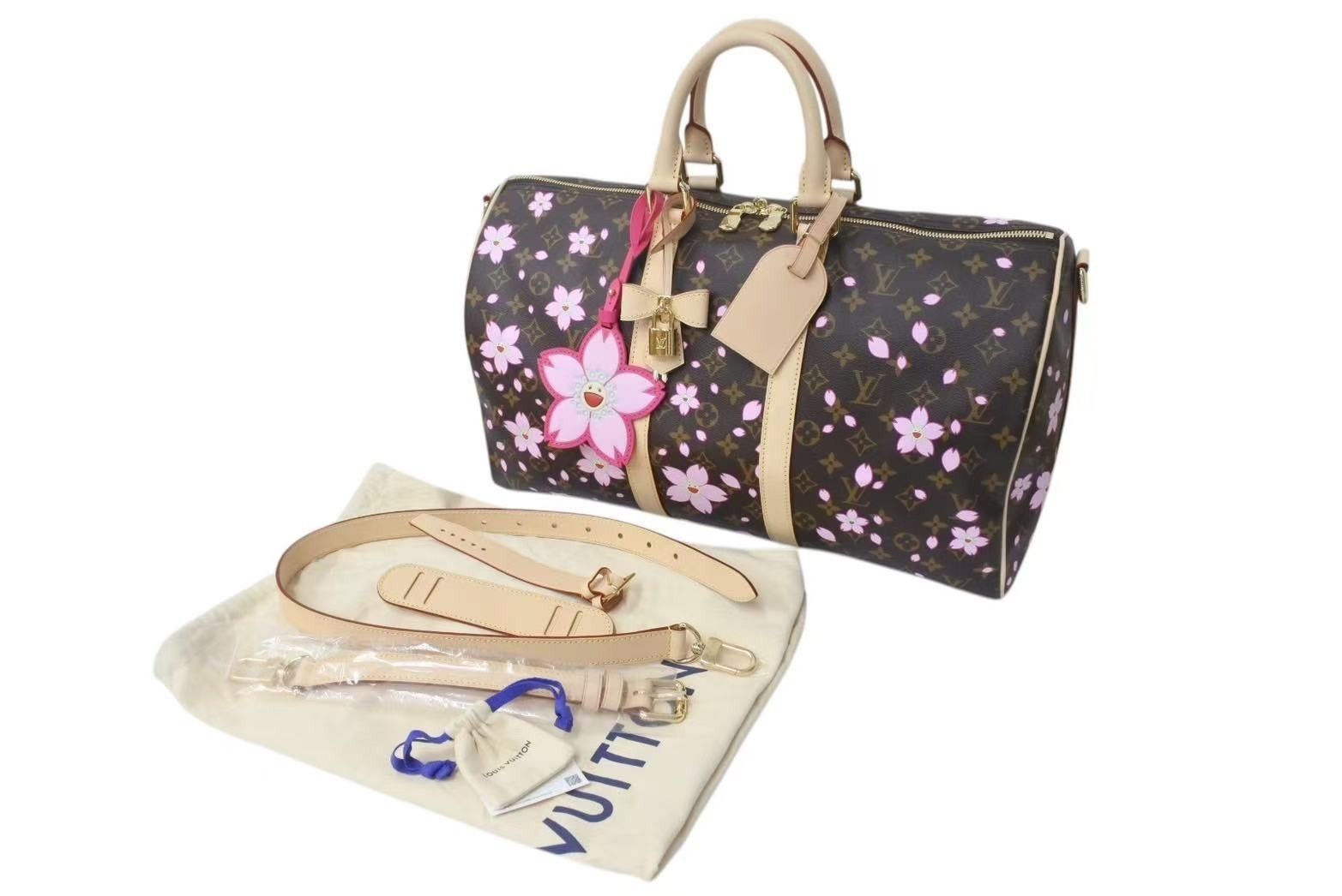 Louis Vuitton louis vuitton keepall bandouliere 45 takashi murakami Size ONE SIZE - 1 Thumbnail