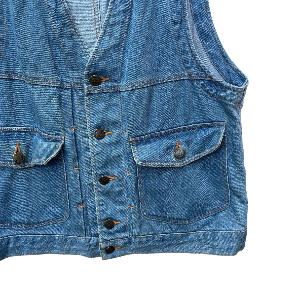 Vintage 💥Vintage Zippo Vest Denim Jacket Size US M / EU 48-50 / 2 - 5 Thumbnail