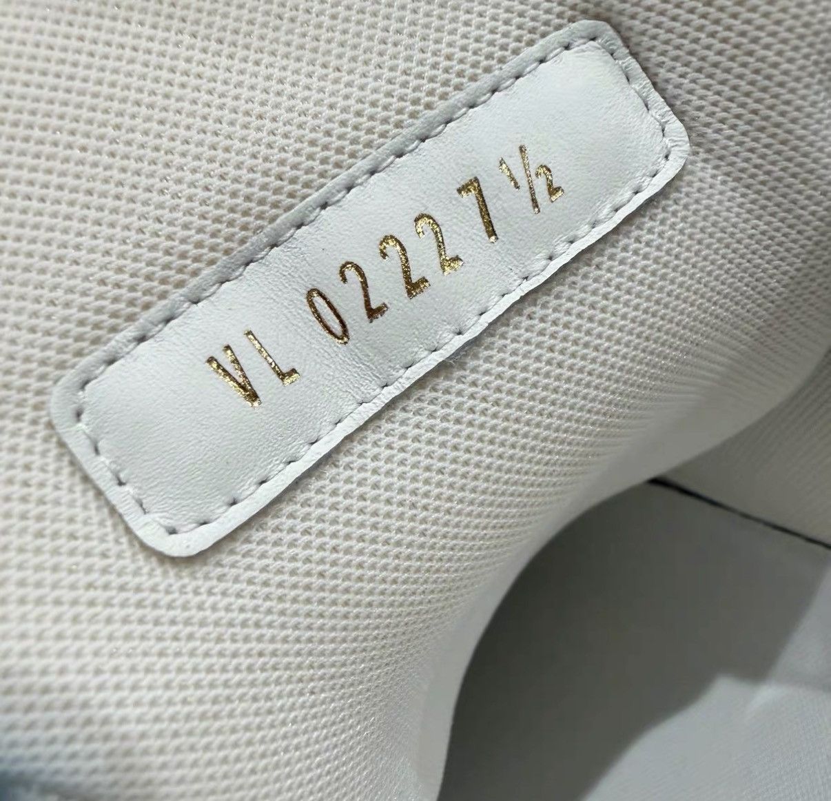 Louis Vuitton Louis Vuitton Trainer Embossed Blue & White Sneakers J42 Size US 8.5 / EU 41-42 - 7 Thumbnail