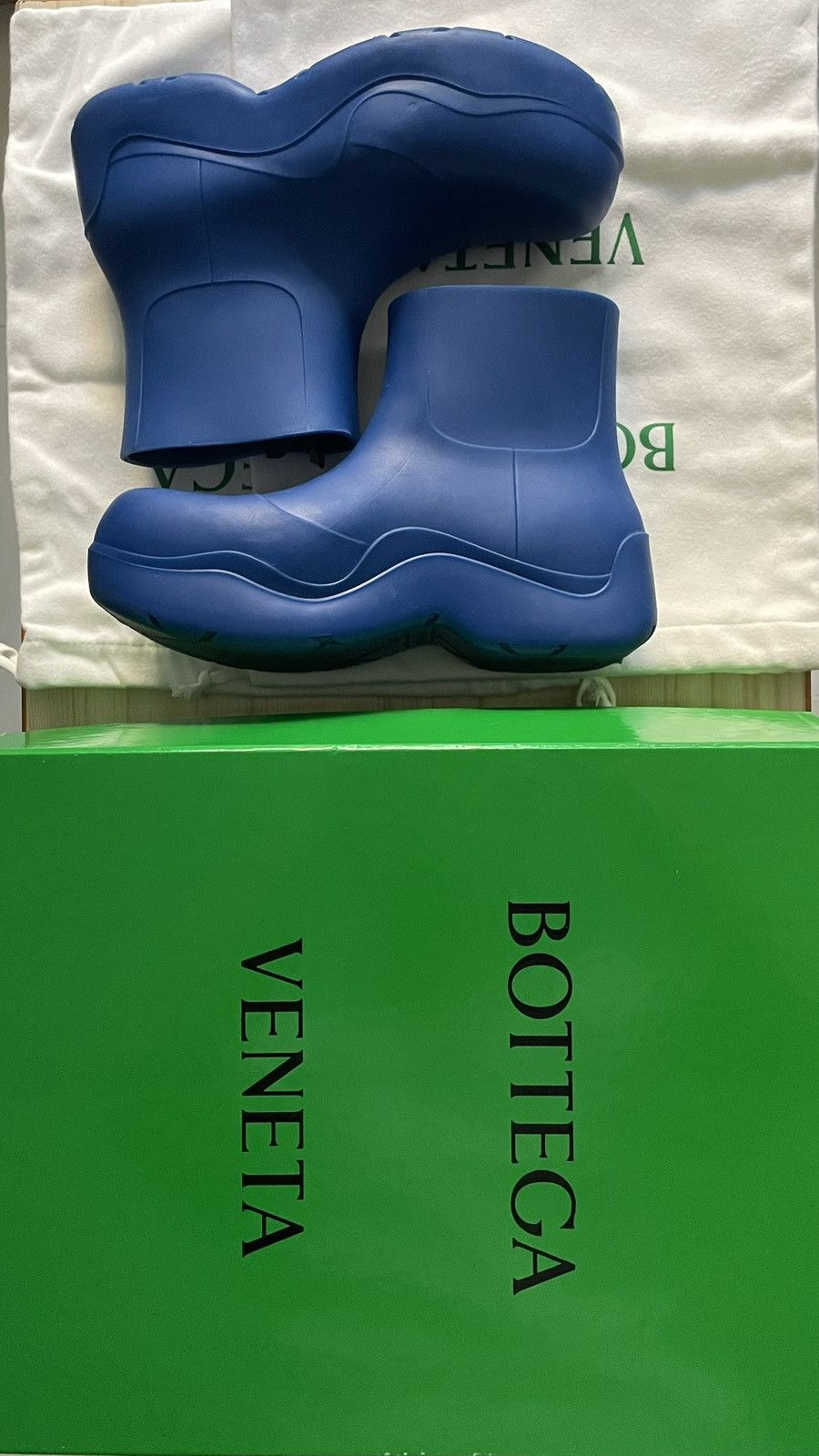 Bottega Veneta Bottega Veneta Rubber Puddle boots Size US 9.5 / EU 42-43 - 1 Thumbnail