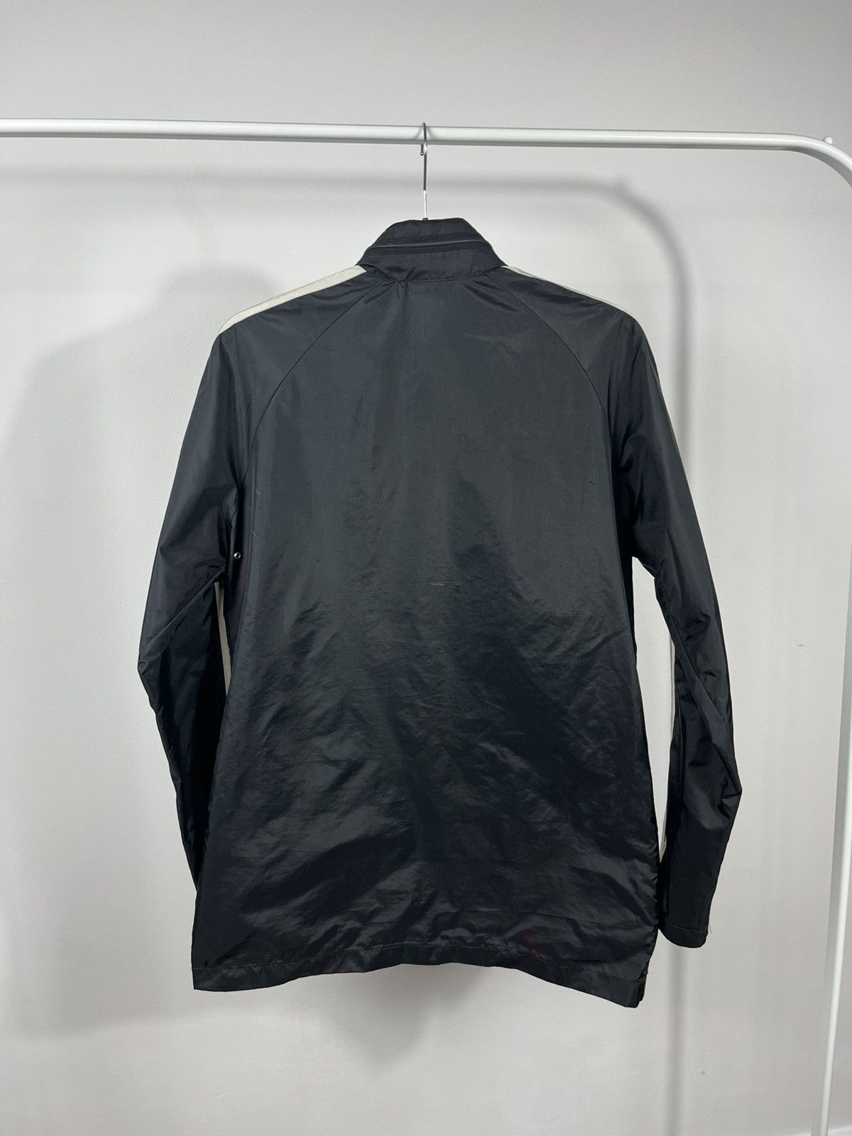 Adidas Vintage Adidas Trefoil Jacket XS Black Made in Philippines Size US XS / EU 42 / 0 - 12 Thumbnail
