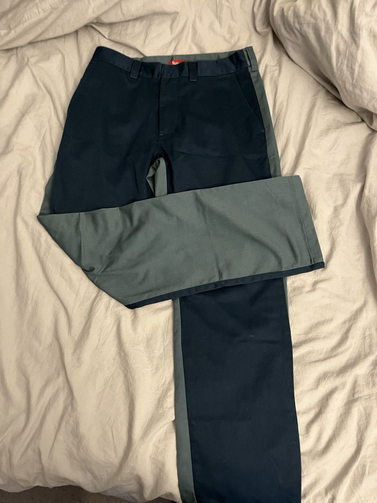 Supreme Supreme splits pants blue and green Size US 30 / EU 46 - 7 Thumbnail