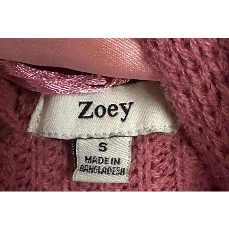 Other Zoey Pink Long Sleeve Sweater Size Small Size S / US 4 / IT 40 - 3 Thumbnail