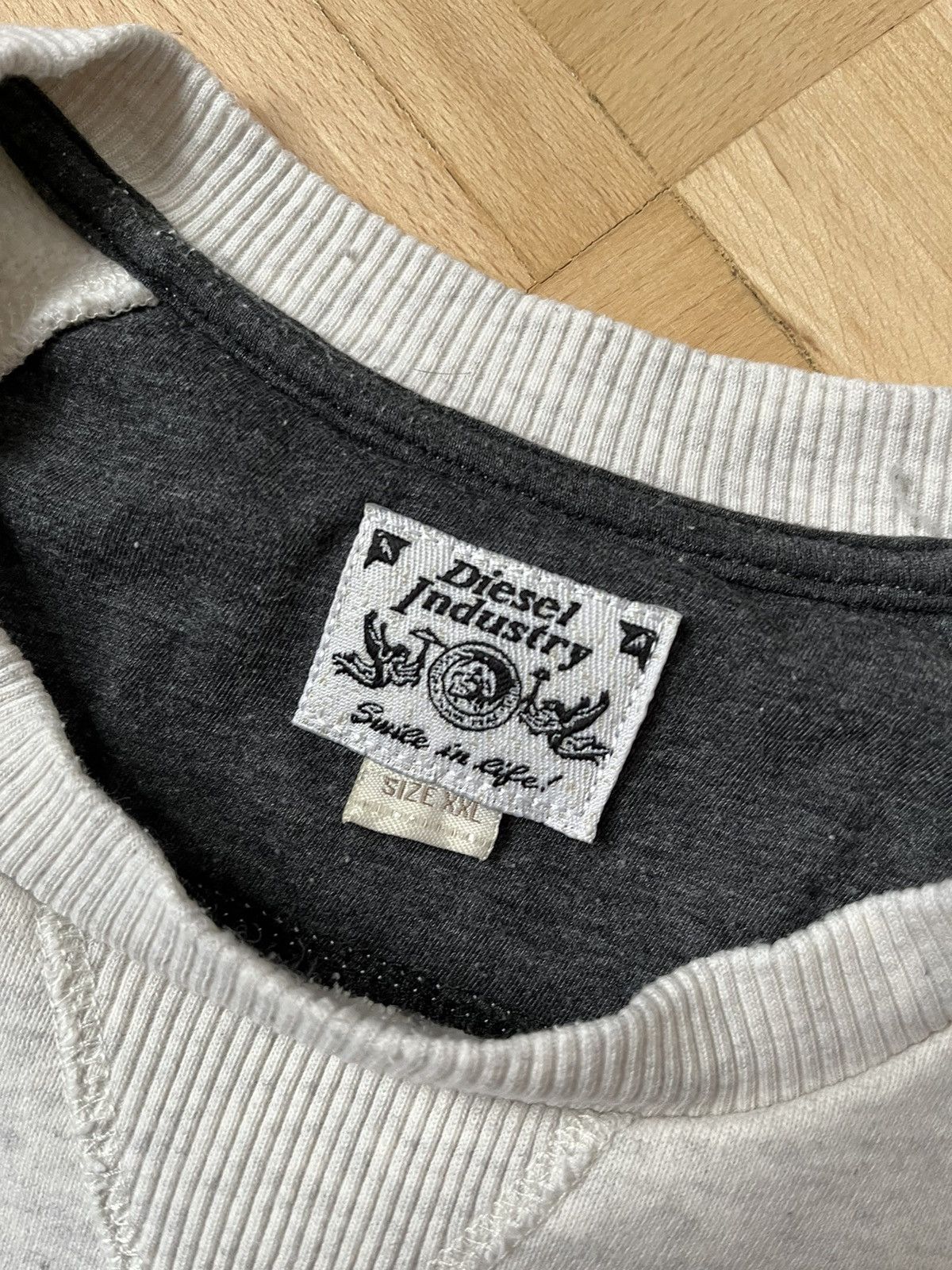 Diesel × Vintage Diesel vintage sweatshirt Y2K crewneck rare Size US L / EU 52-54 / 3 - 3 Thumbnail