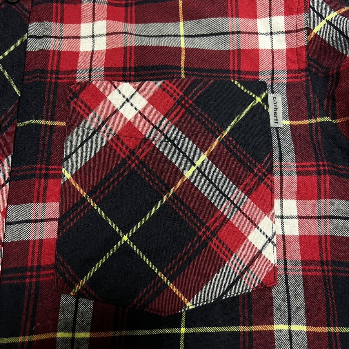 Carhartt × Carhartt Wip × Travis Scott Carhartt WIP Phil Shirt Long Sleeve Check y2k Size US M / EU 48-50 / 2 - 6 Thumbnail