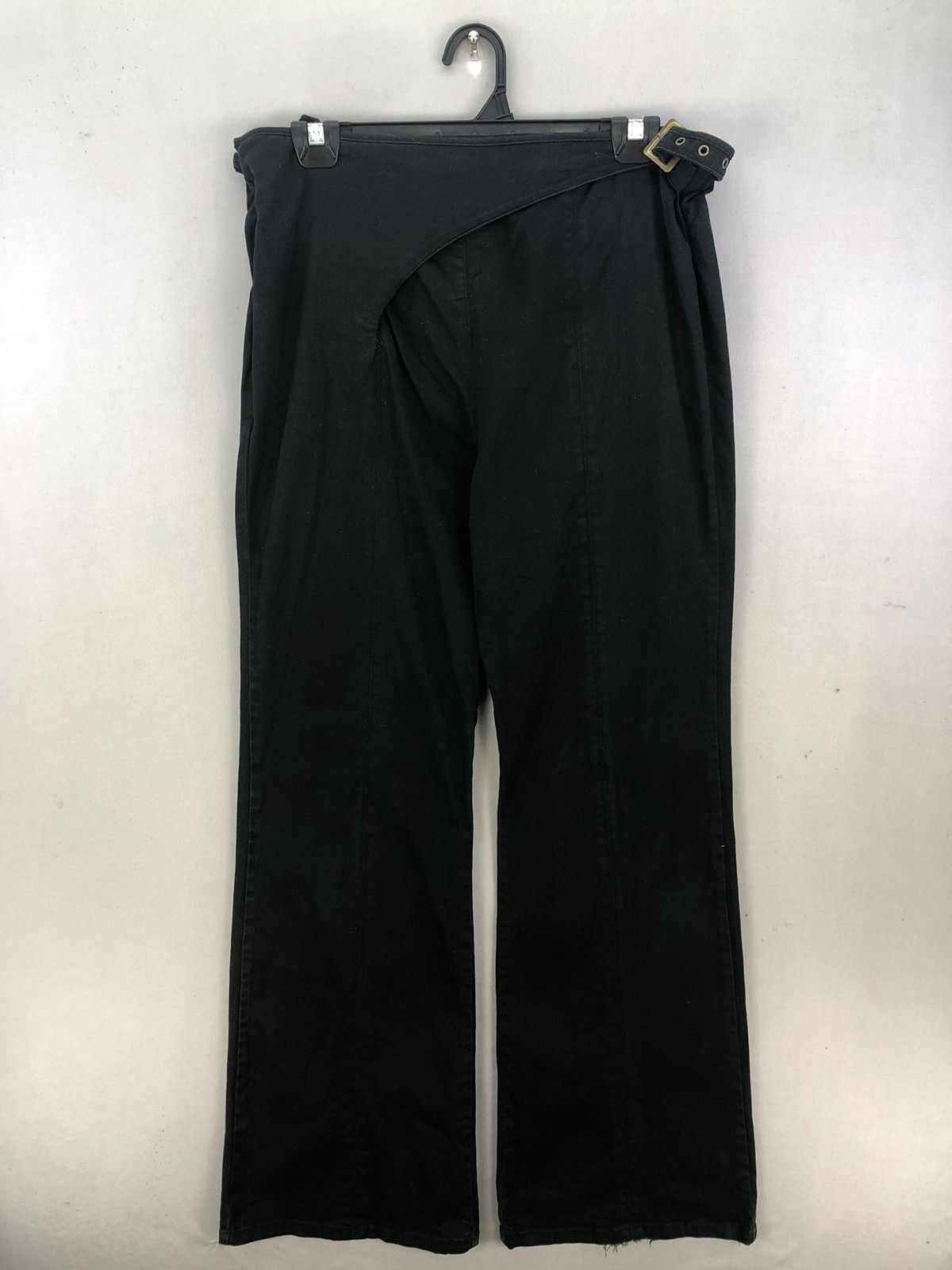 Japanese Brand Avant Garde ❗️2000s Mon Terre Gurkha Japan Flare Pants Size US 32 / EU 48 - 1 Thumbnail