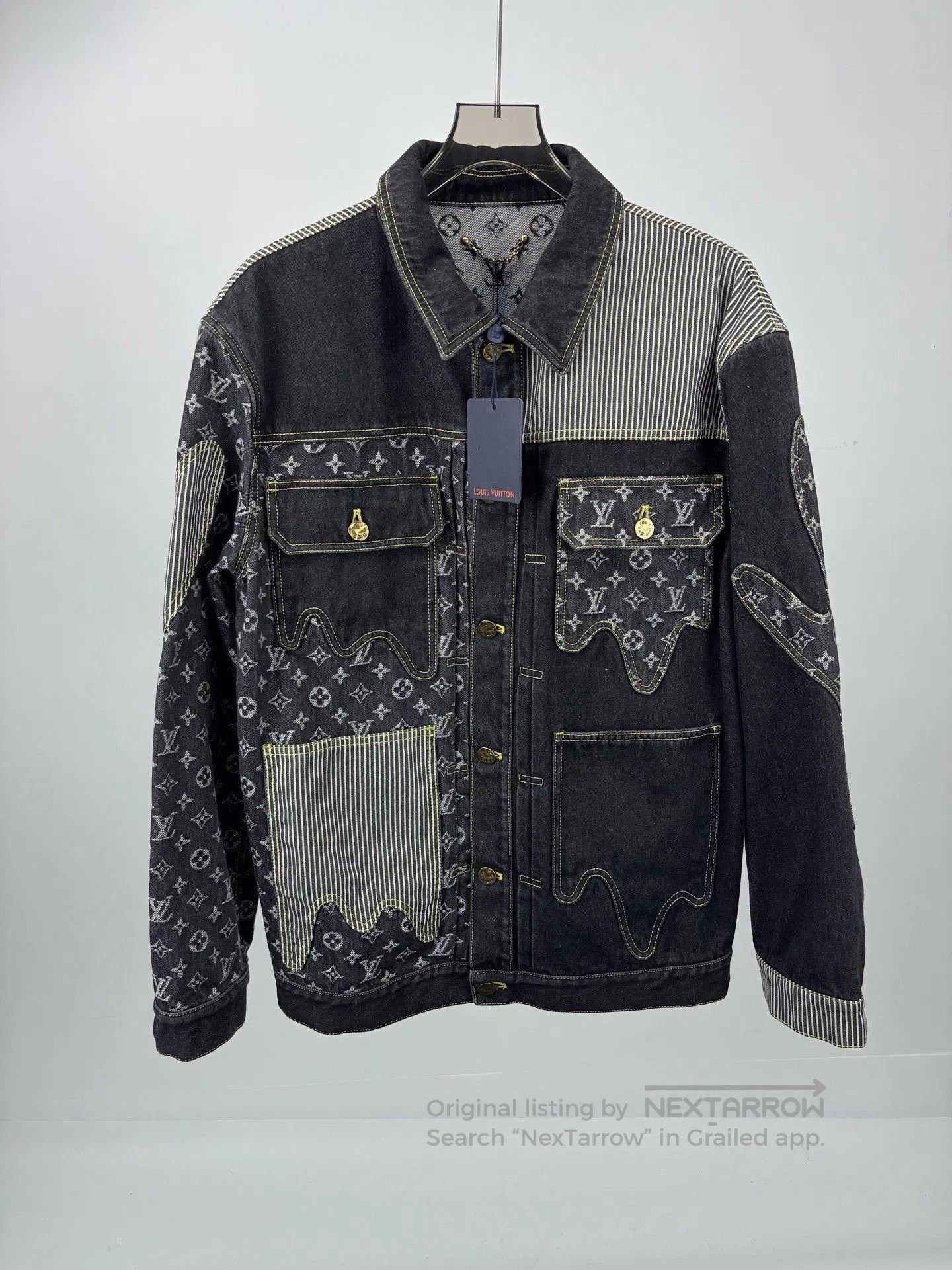 Louis Vuitton Louis Vuitton LV Nigo Denim Jacket. Size US M / EU 48-50 / 2 - 1 Thumbnail