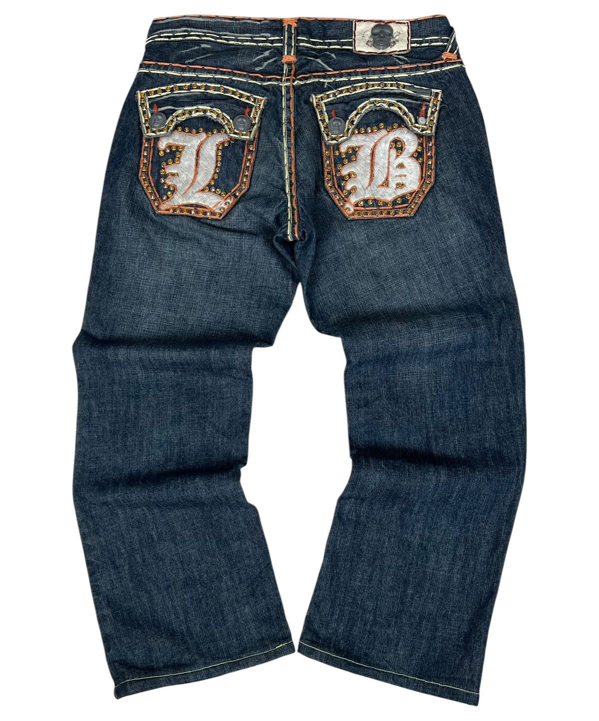 True Religion Vintage LB jean Co Rockstar Jeans Size US 34 / EU 50 - 1 Thumbnail