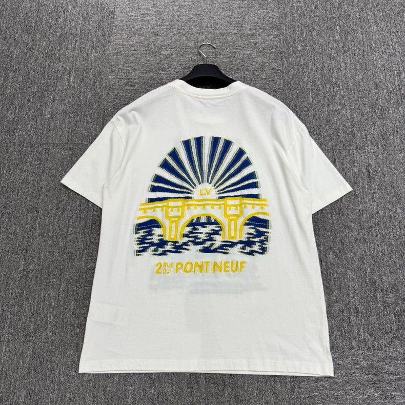 Louis Vuitton Louis Vuitton Embroidered jacquard short sleeves Size US L / EU 52-54 / 3 - 6 Thumbnail