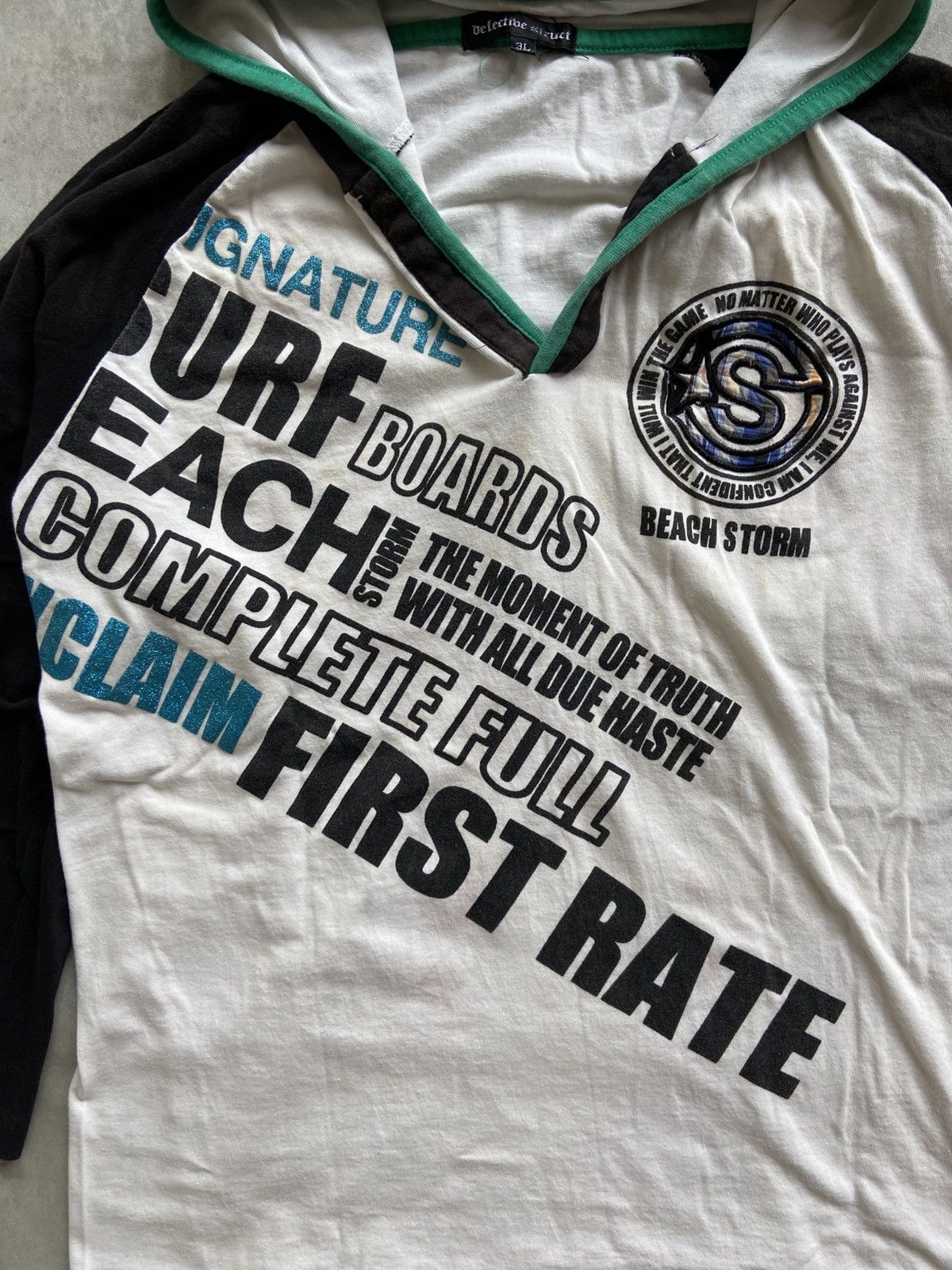 If Six Was Nine × Japanese Brand × Le Grande Bleu (L.G.B.) DETECTIVE STRUCT SURF BOARD LONGSLEEVE HOODIES Size US XL / EU 56 / 4 - 2 Thumbnail