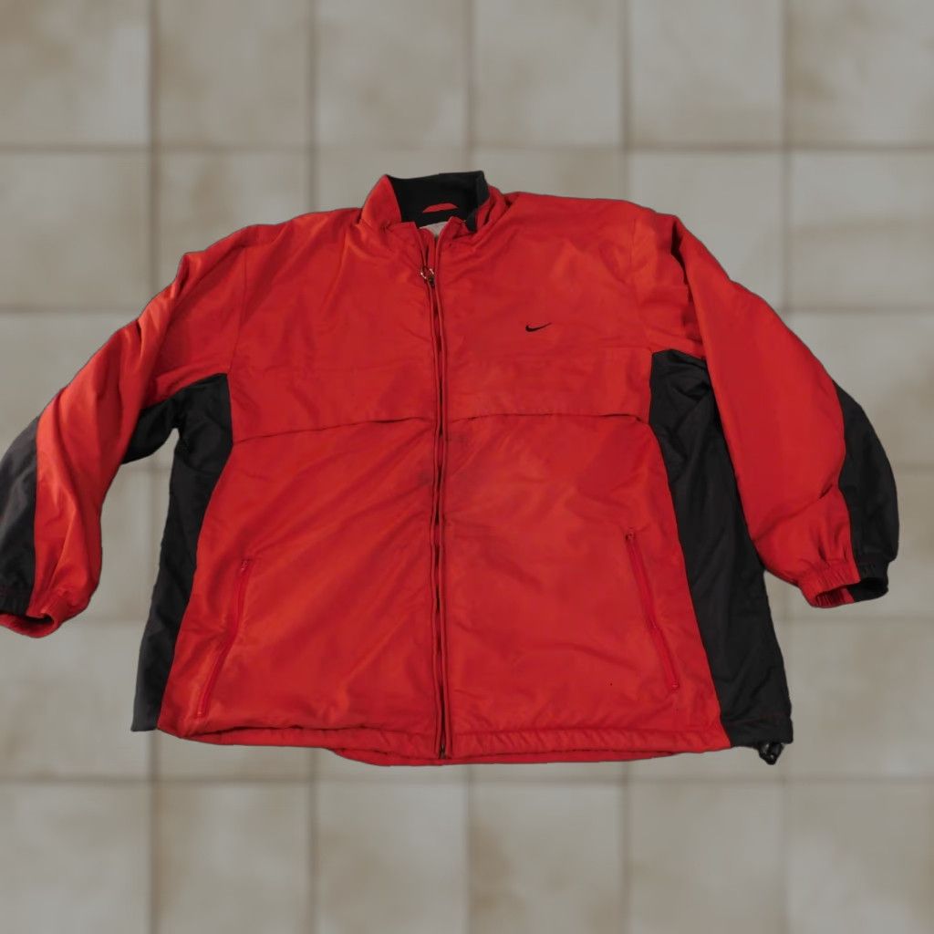 Nike Nike Jacket Mens XXL Red Black Fleece Lined Puffer Coat Outdoor Vintage Style? Size US M / EU 48-50 / 2 - 1 Thumbnail