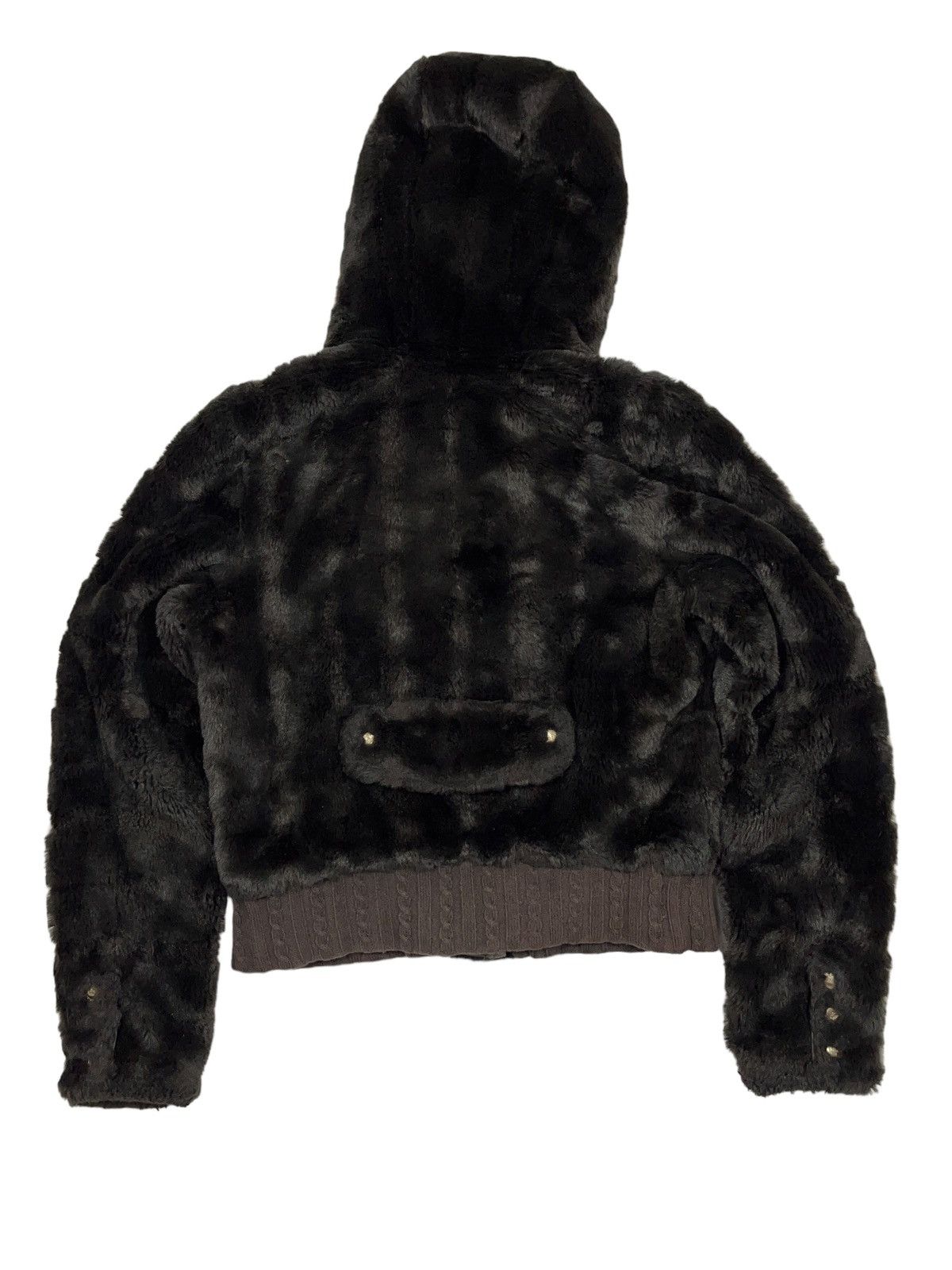 Juicy Couture Vintage Juicy Couture Faux Fur Hooded Jacket Size M / US 6-8 / IT 42-44 - 2 Thumbnail