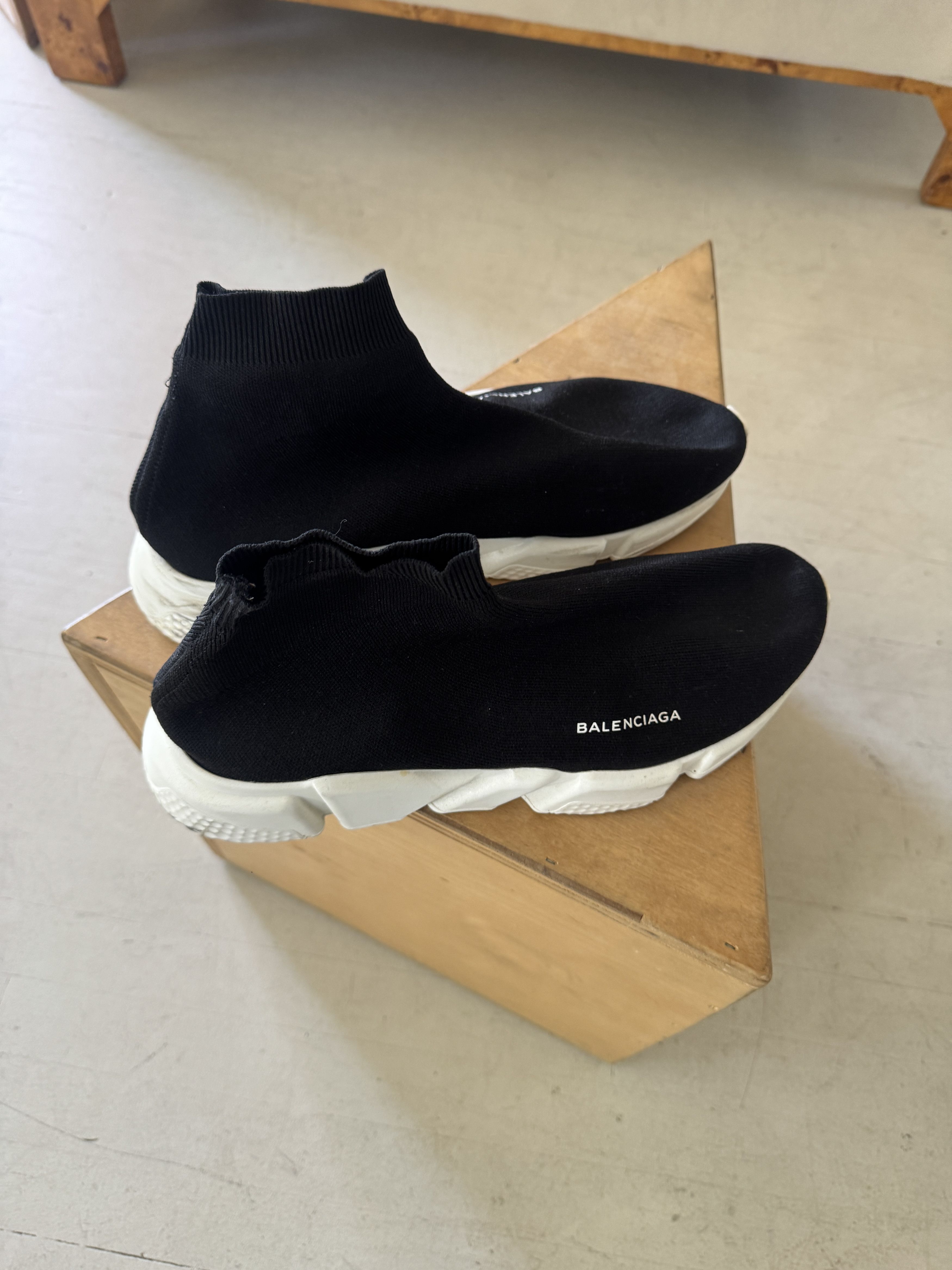 Balenciaga Balenciaga Demna 1st Version Speed Sock Shoes Size US 14 / EU 47 - 2 Thumbnail