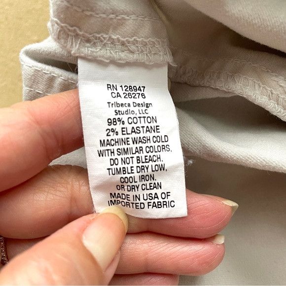 Nili Lotan Nili Lotan Cropped Military Pants in Eggshell - 6 🇺🇸 Size 28" / US 6 / IT 42 - 7 Thumbnail