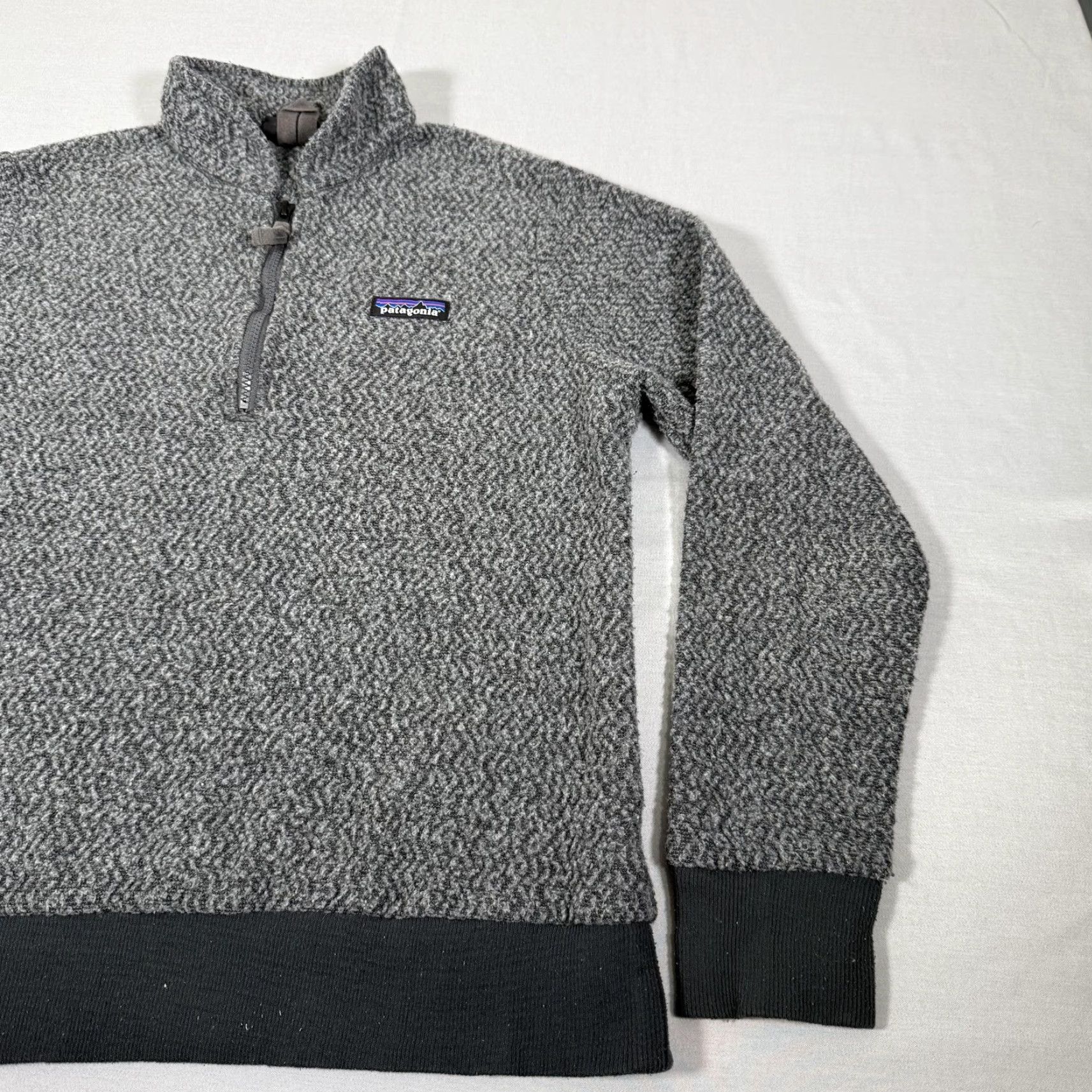 Patagonia Patagonia Jacket Womens Medium Gray Woolyester Fleece Pullover Sweater Outdoors Size M / US 6-8 / IT 42-44 - 5 Thumbnail