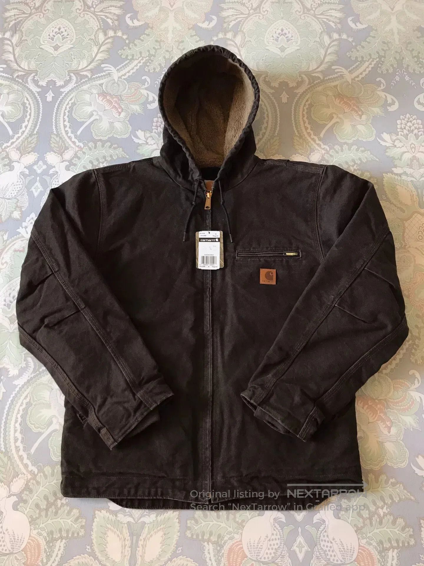 Carhartt Carhartt J141 DKB Hooded Work Jacket. Size US M / EU 48-50 / 2 - 1 Thumbnail