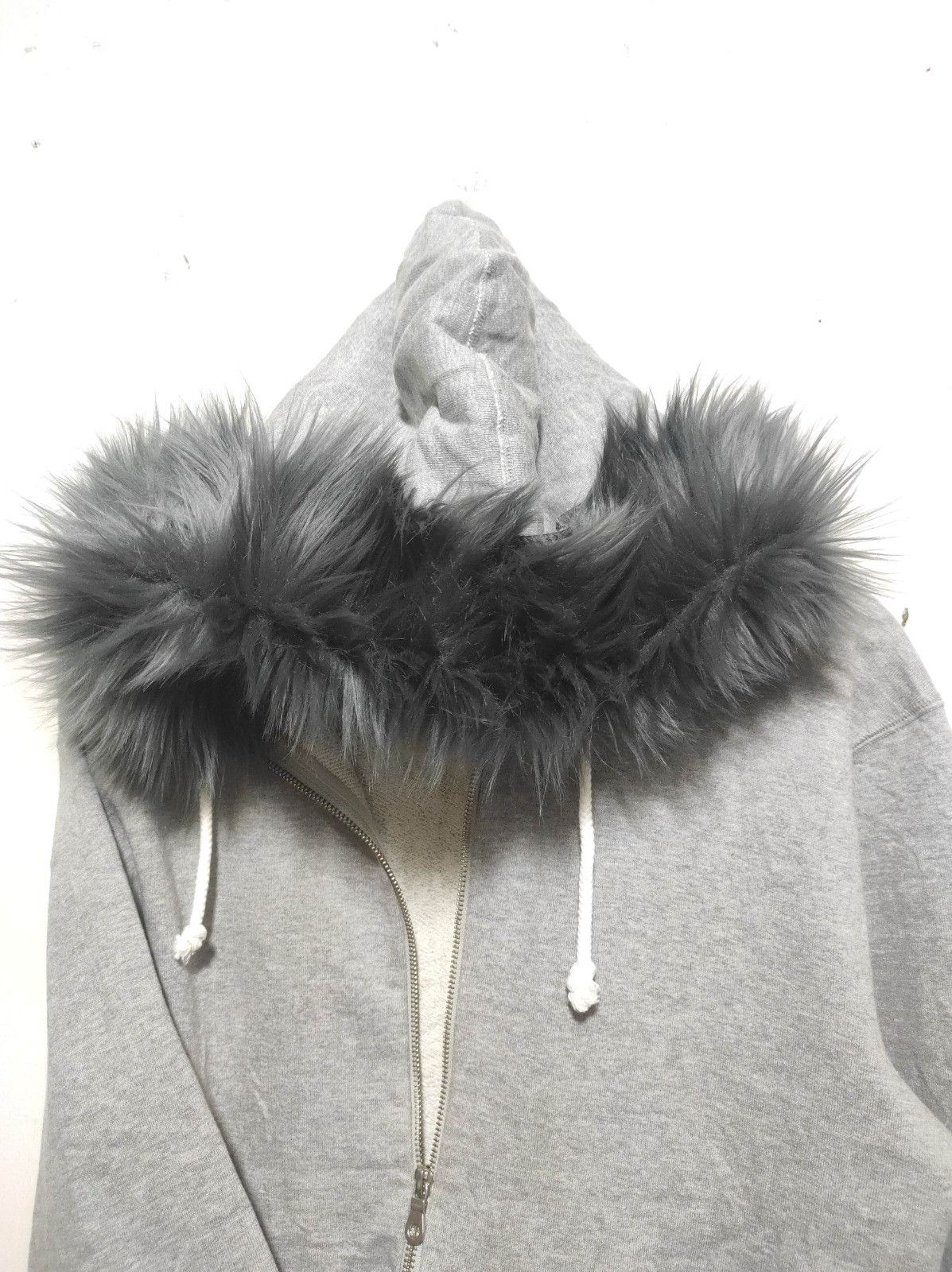 Japanese Brand So-ro made in Japan double zip fur hoodie ifsix LGB style Size US XS / EU 42 / 0 - 3 Thumbnail