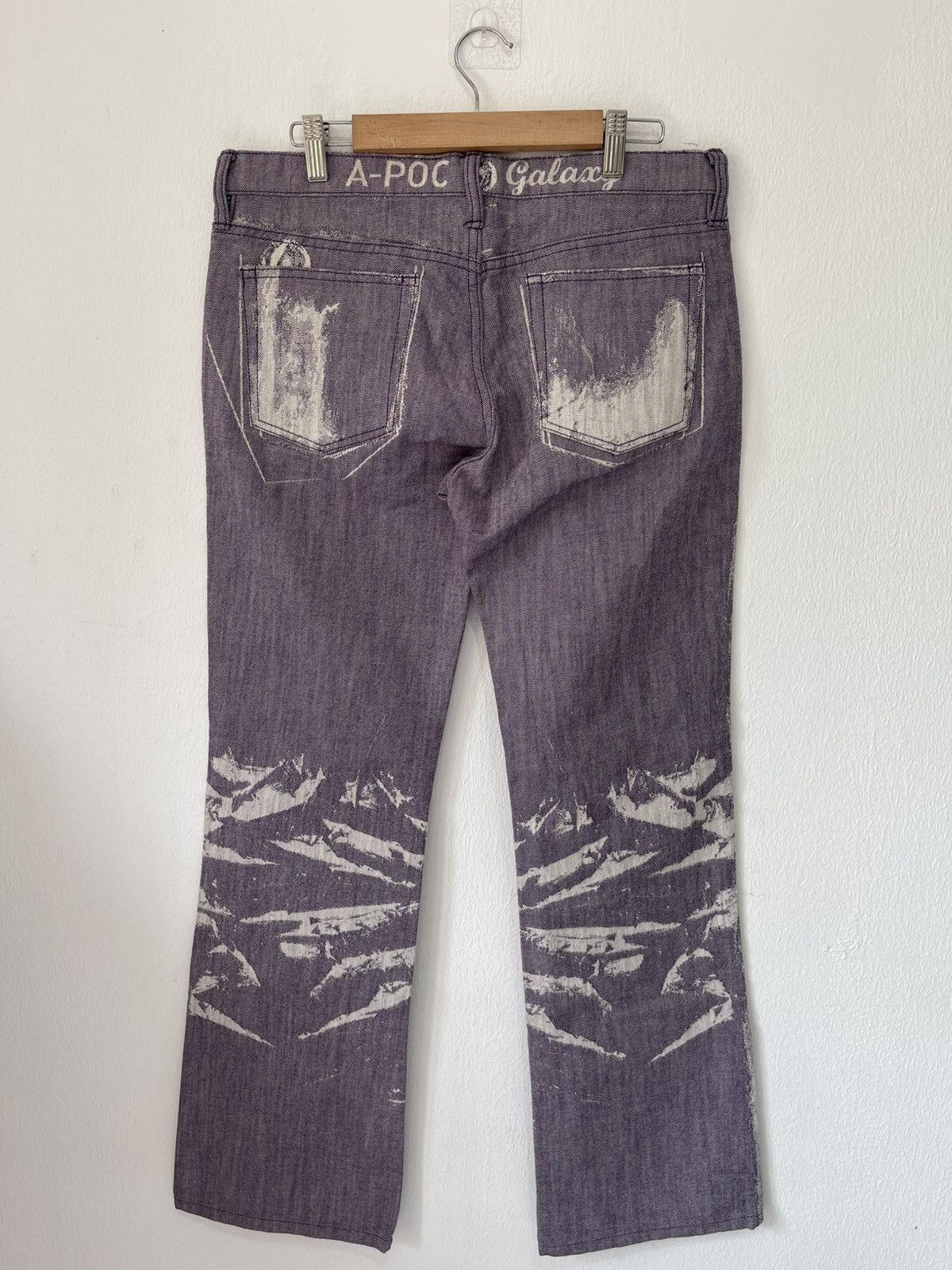 Issey Miyake 2007 Issey Miyake APOC Galaxy Jeans Size US 32 / EU 48 - 8 Thumbnail