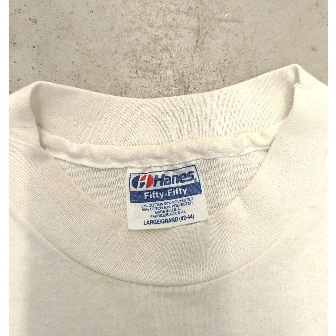 Hanes × MLB × Vintage Vintage 80s Powercell Worth Nuff Sed Baseball Bat t-shirt Size US L / EU 52-54 / 3 - 7 Thumbnail
