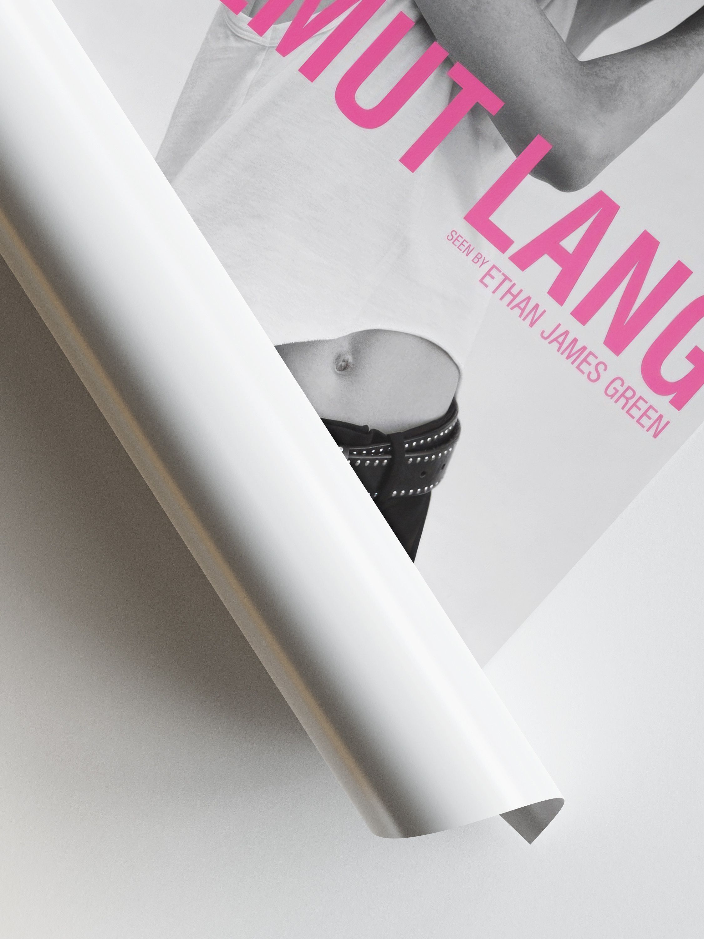 Helmut Lang 90s Helmut Lang Poster Gift Vintage Archive Lookbook Logo Size ONE SIZE - 4 Thumbnail