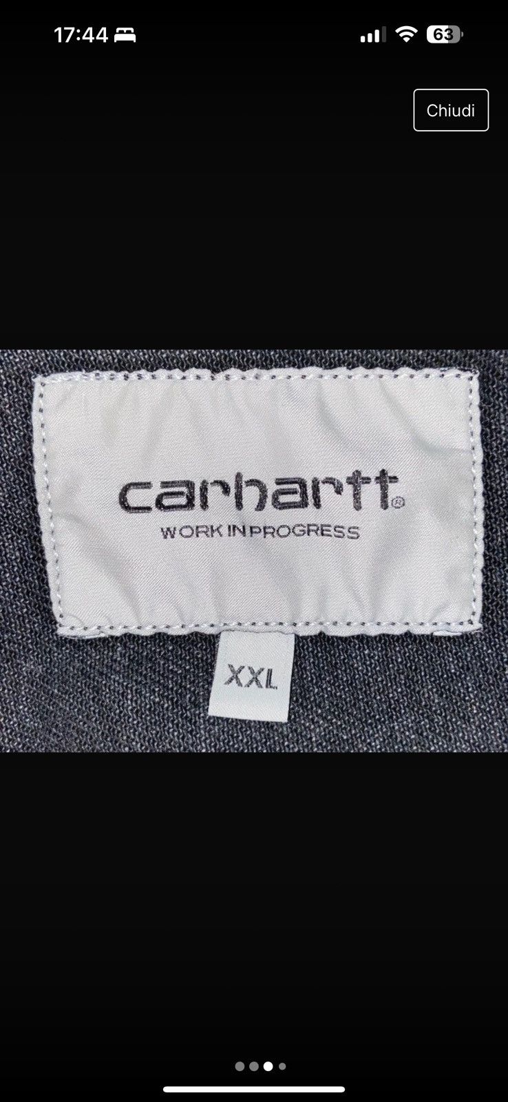 Carhartt Denim Jacket Size US XXL / EU 58 / 5 - 3 Thumbnail
