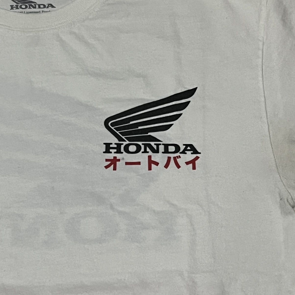 Honda Honda Japan Motorcycle White Tee Size US M / EU 48-50 / 2 - 6 Thumbnail