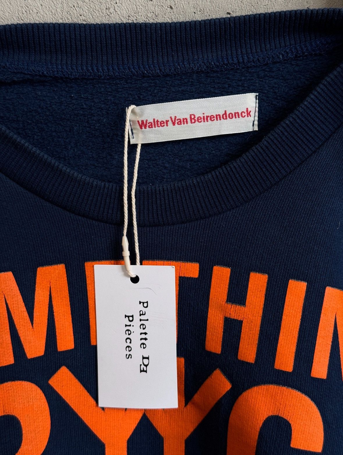 Walter Van Beirendonck Walter Van Beirendock FW11 Something big is coming Crewneck Size US L / EU 52-54 / 3 - 5 Thumbnail