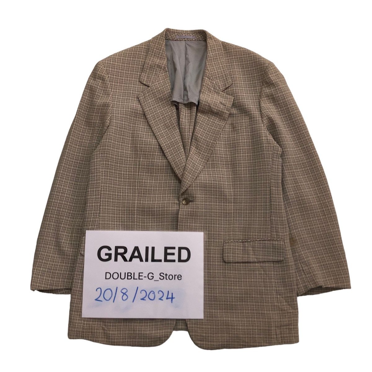 Japanese Brand 📌VINTAGE LANVIN PARIS CASUAL COATS JACKET DOUBLE BREAST Size US M / EU 48-50 / 2 - 1 Thumbnail