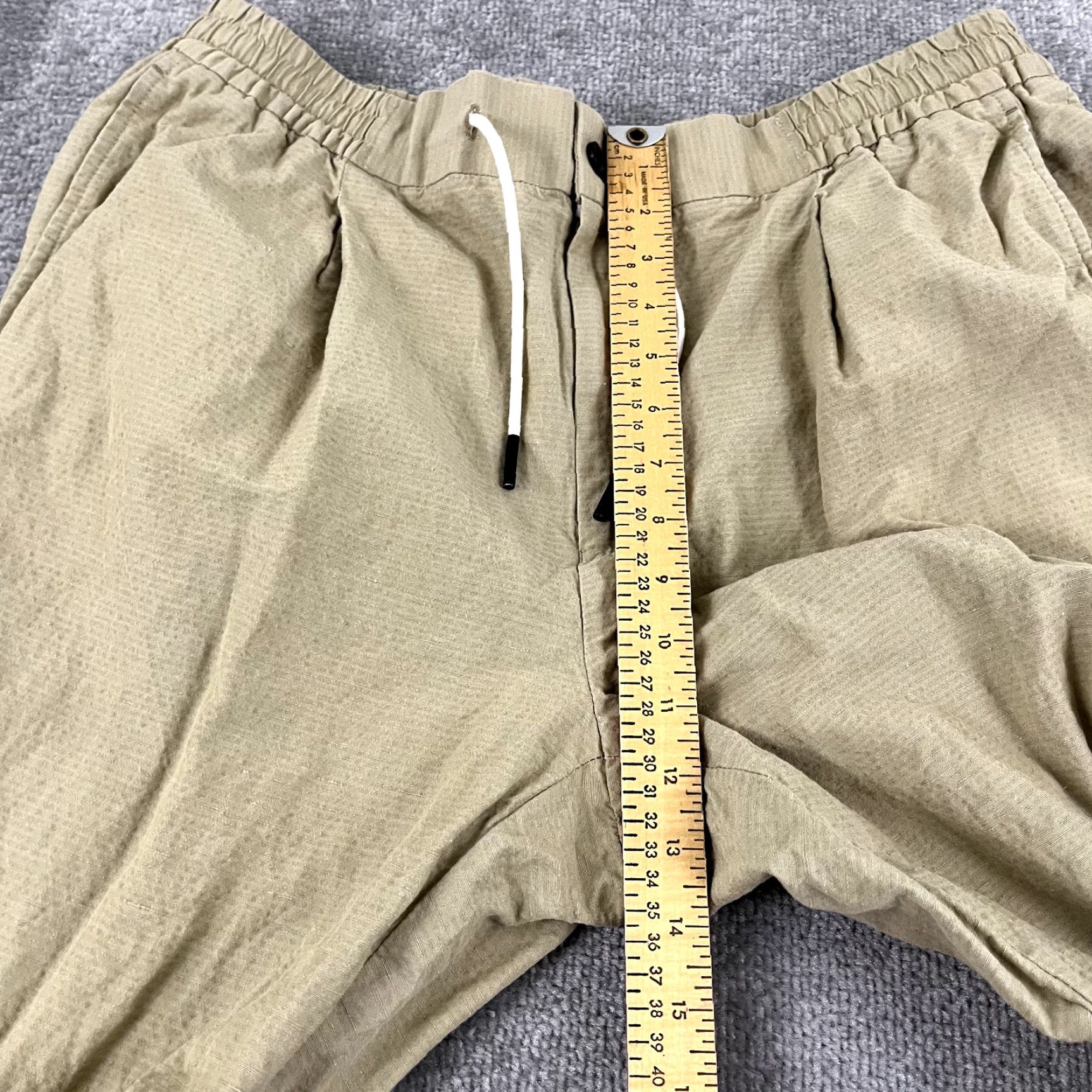 Vintage VINTAGE Spier & Mackay Men's Pants Size 38 x 32 Brown Linen Blend Slim Trousers Casual Business Size US 38 / EU 54 - 6 Thumbnail