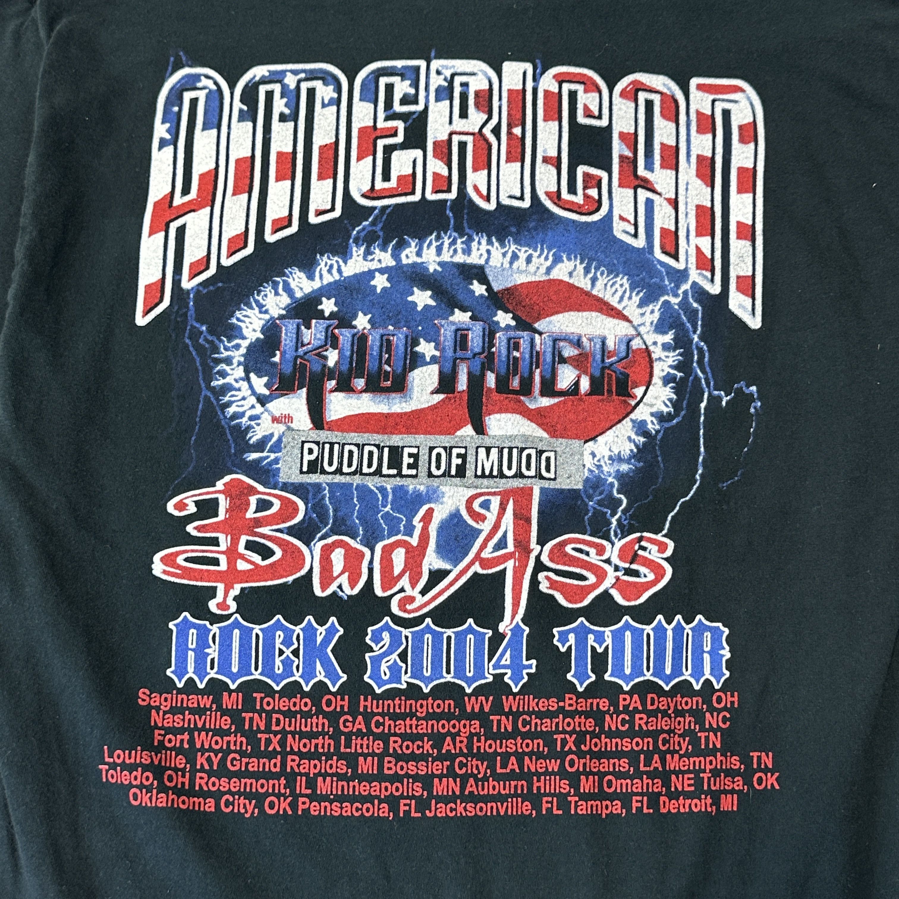Other Vintage Kid Rock American Badass Graphic T-Shirt Size XL Size US XL / EU 56 / 4 - 5 Thumbnail
