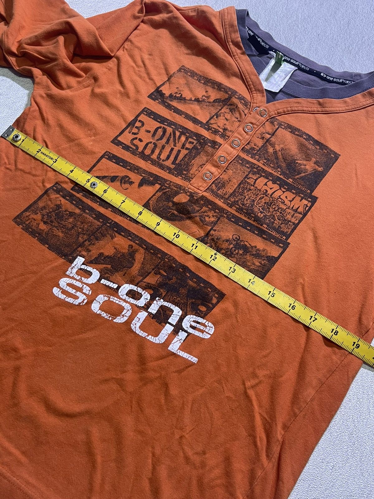 Hysteric Glamour VTG Y2K B ONE SOUL long sleeve tshirt Size US M / EU 48-50 / 2 - 8 Thumbnail